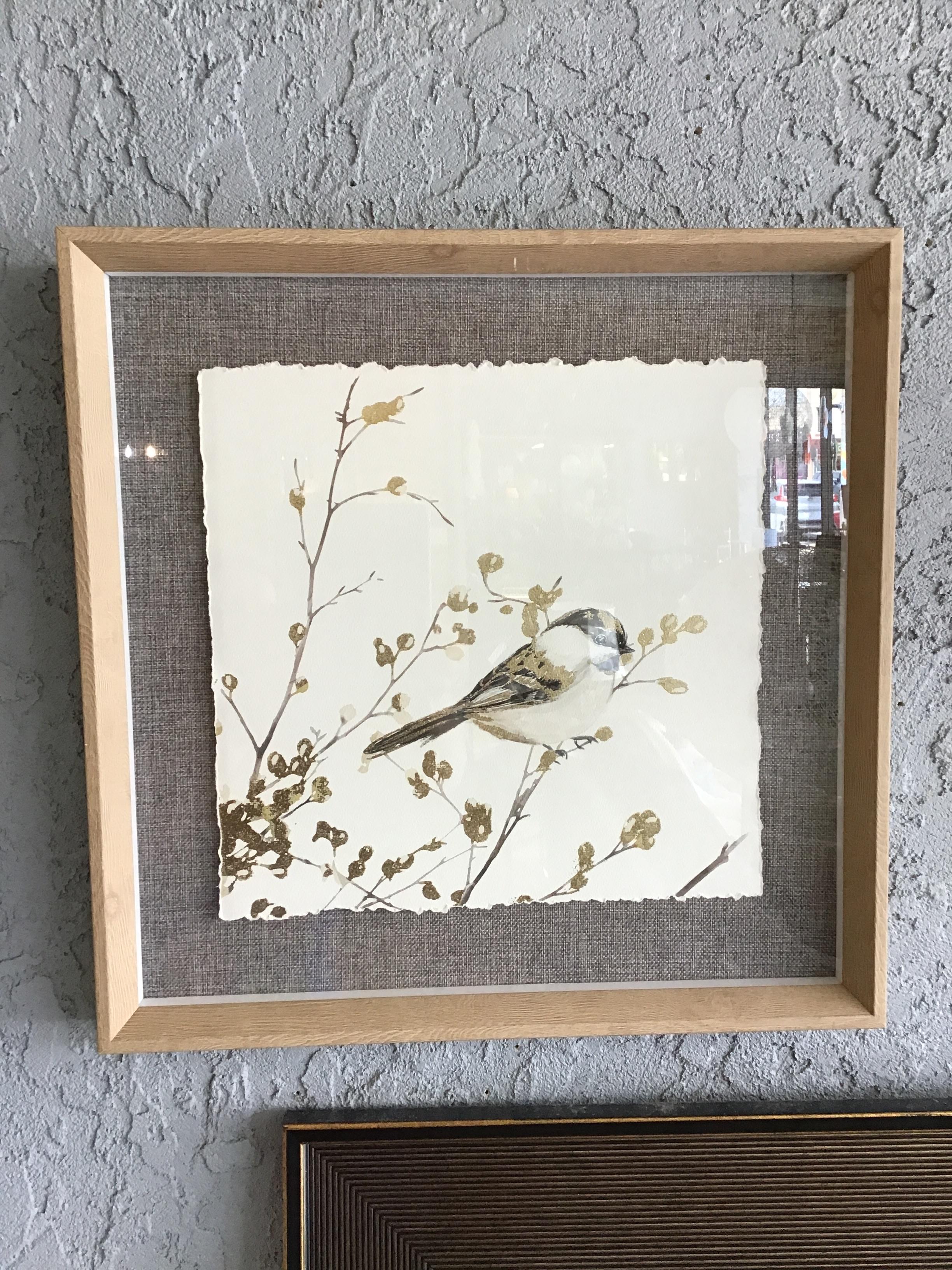 Framed Print of Chickadee