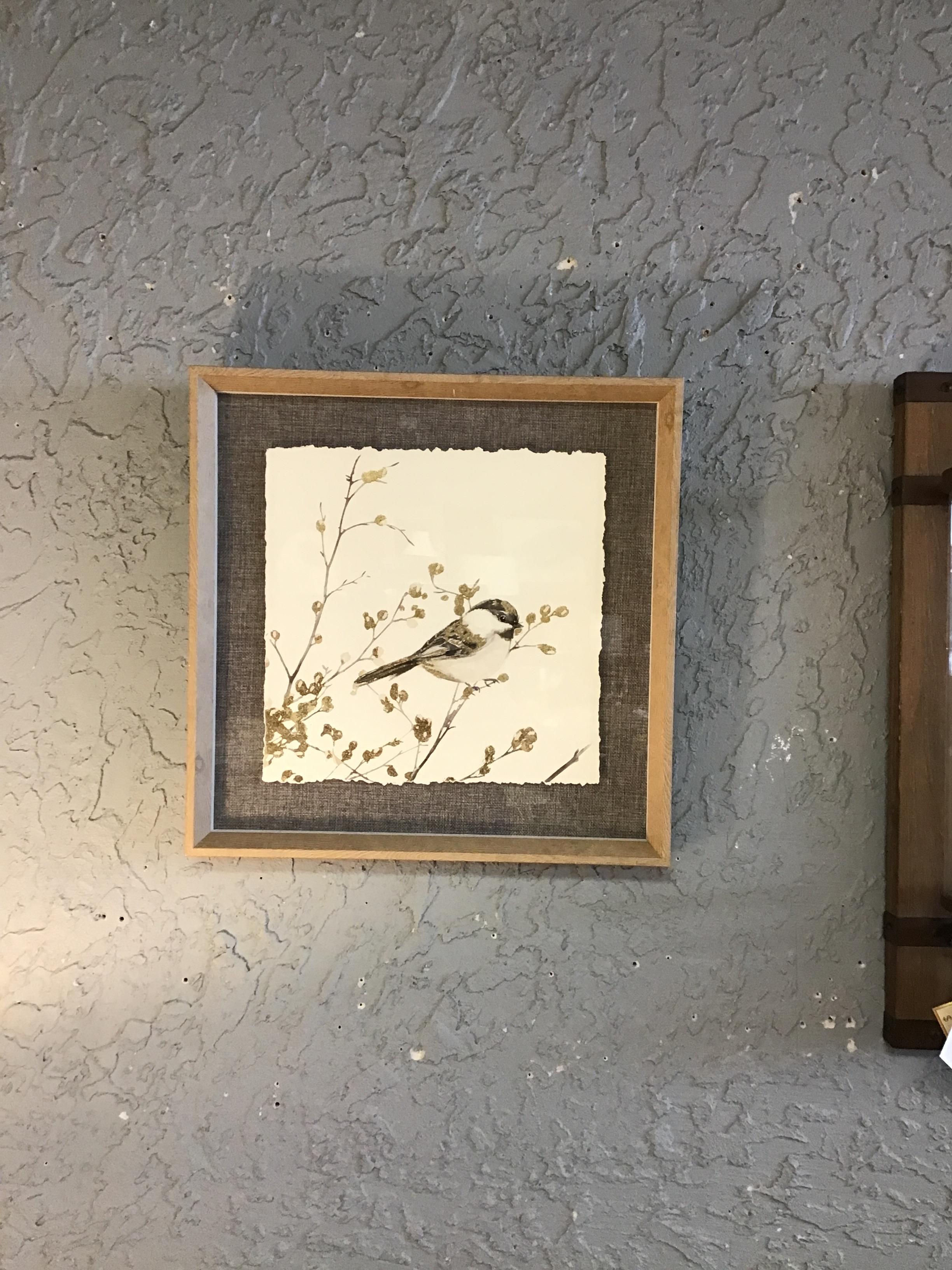 Framed Print of Chickadee