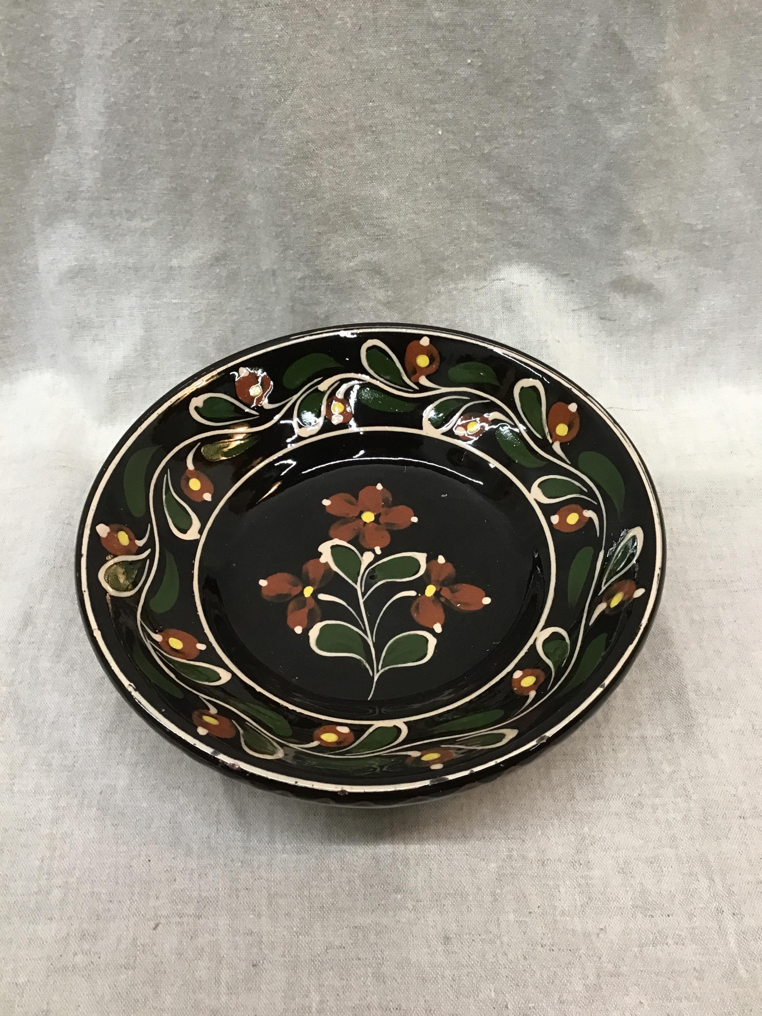 Hungarian Folk Pottery Bowl