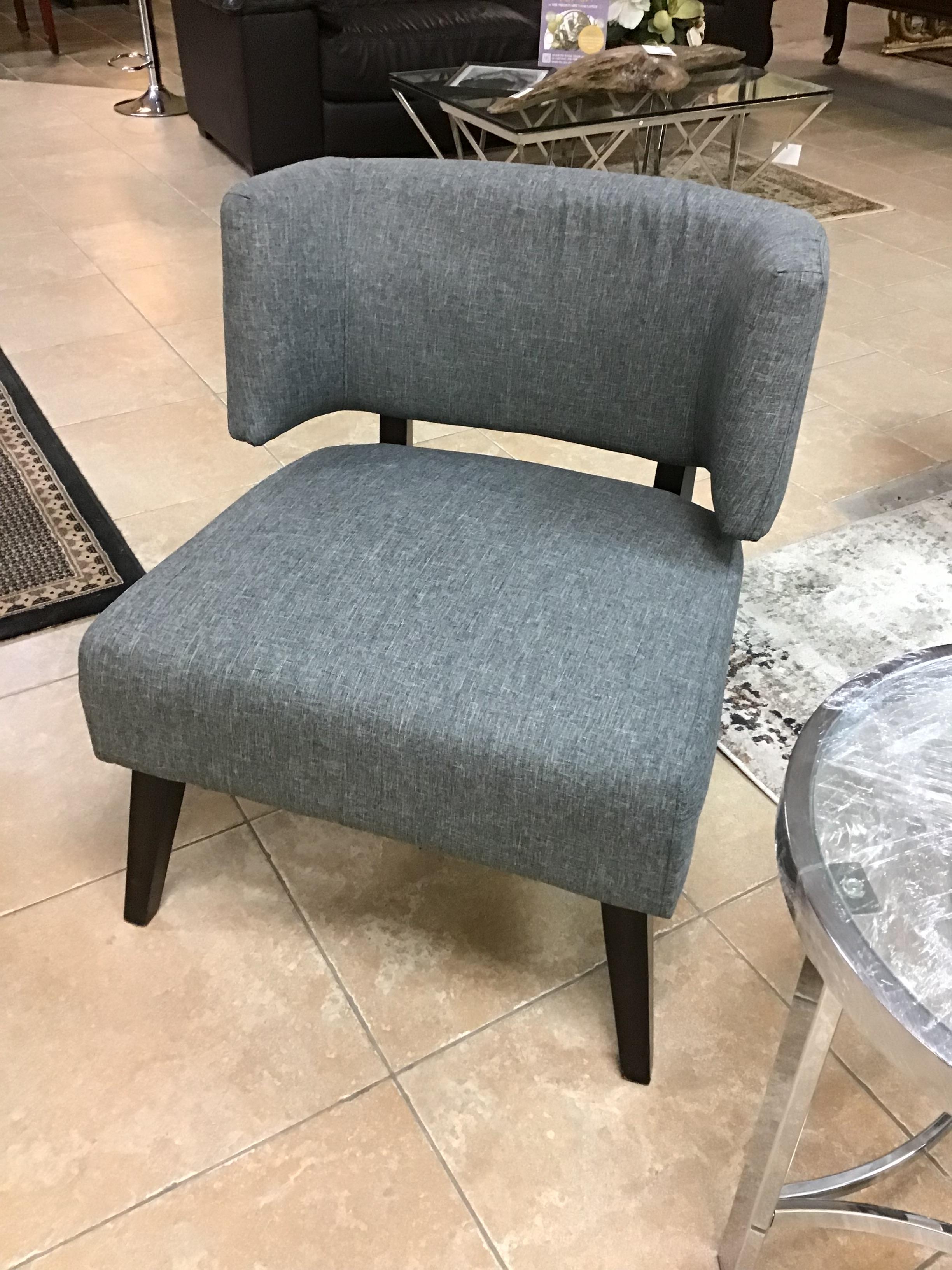 Alexia Grey Accent Chair