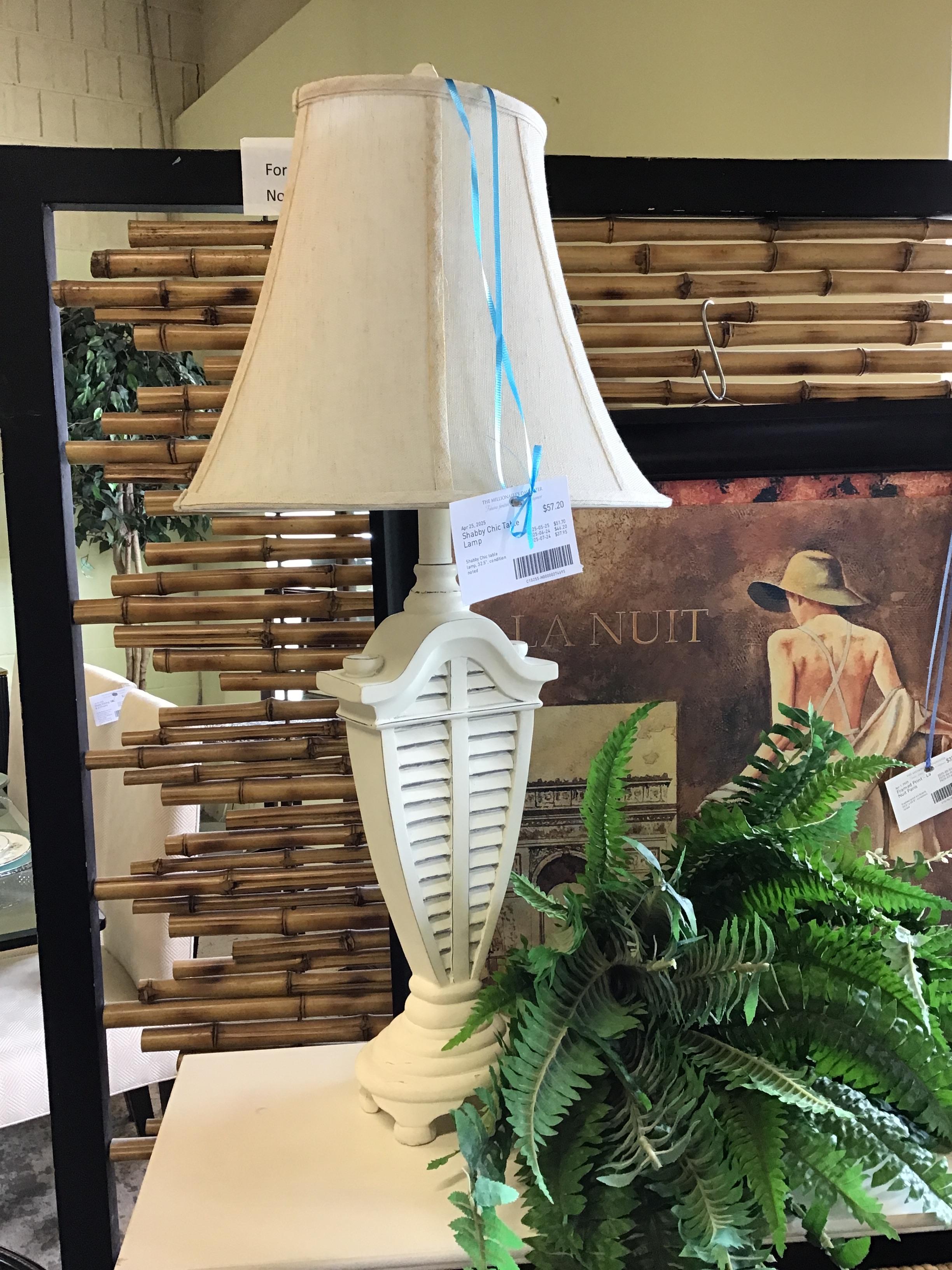 Shabby Chic Table Lamp