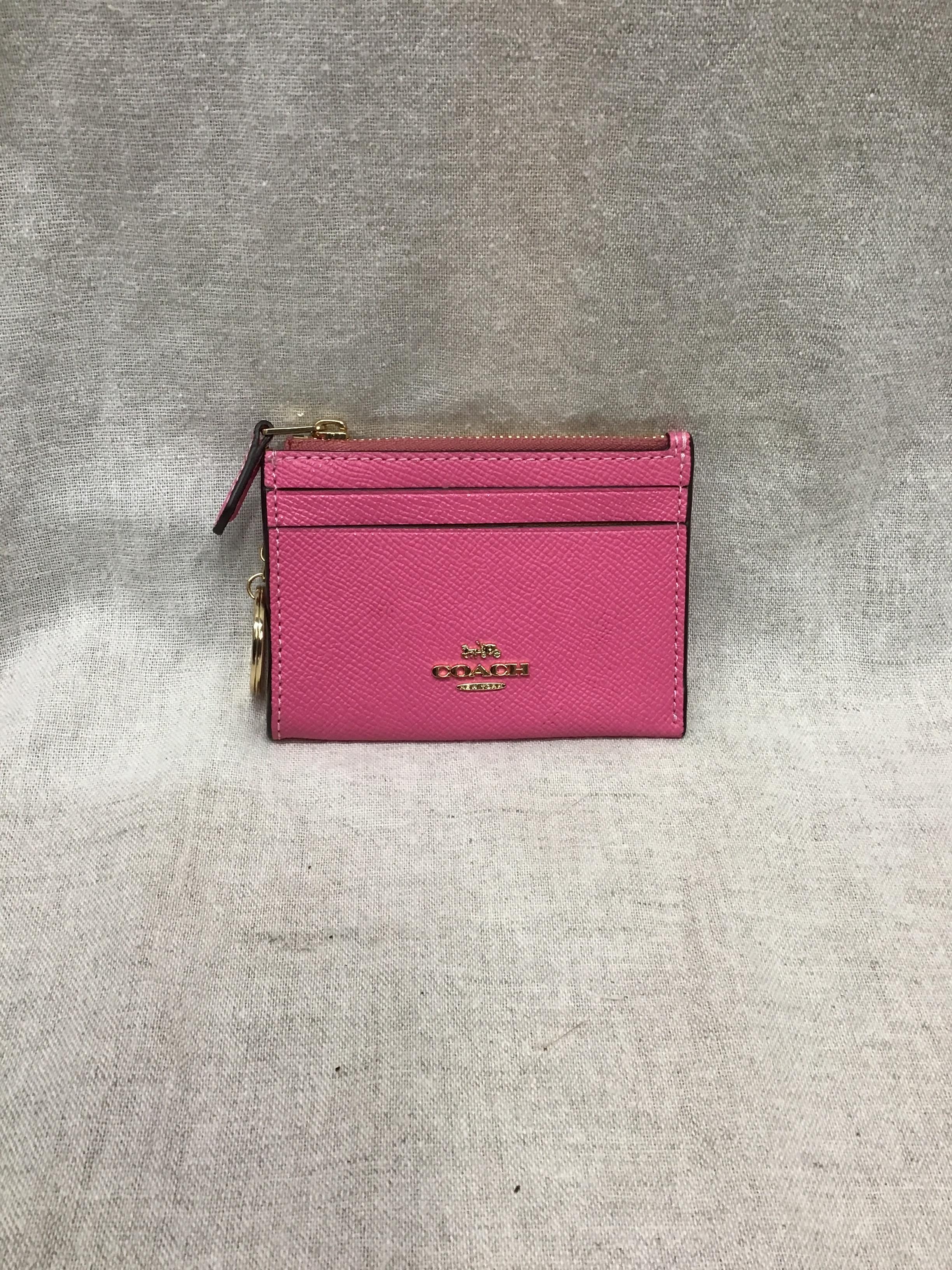 COACH Pink Coin Purse