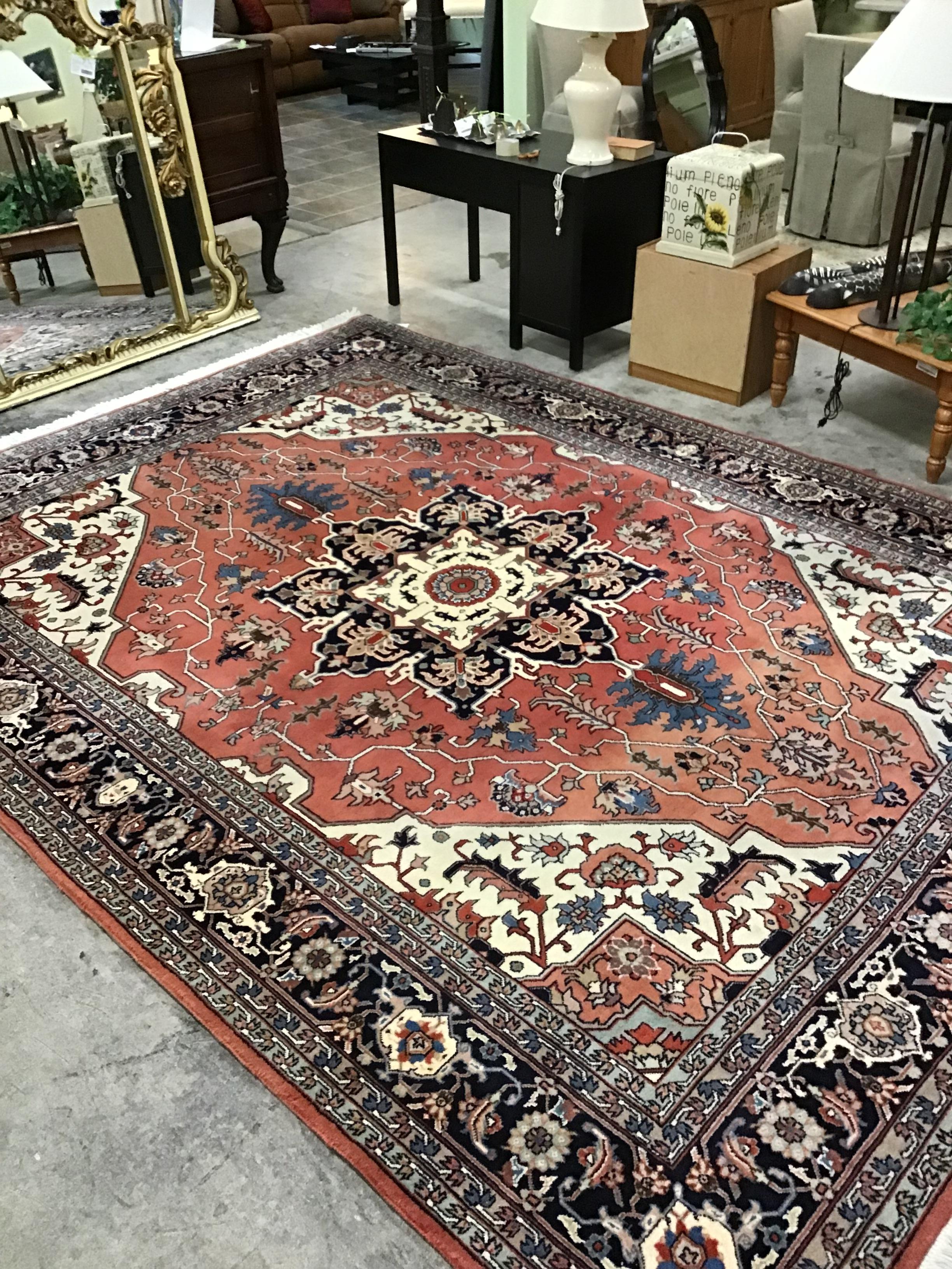 Tabriz 12′-4″ x 9′-2″ Wool Rug