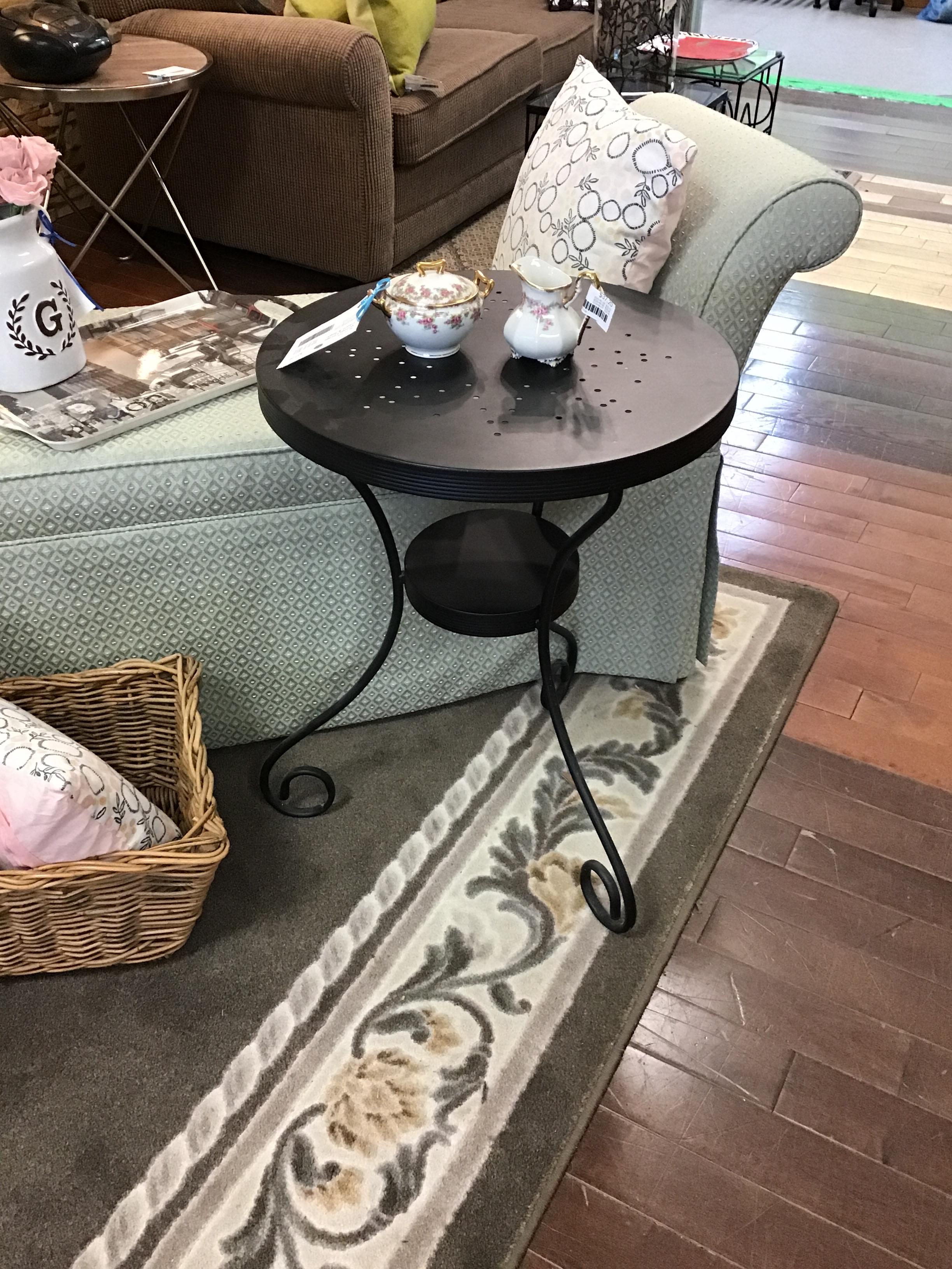 Metal Accent Table