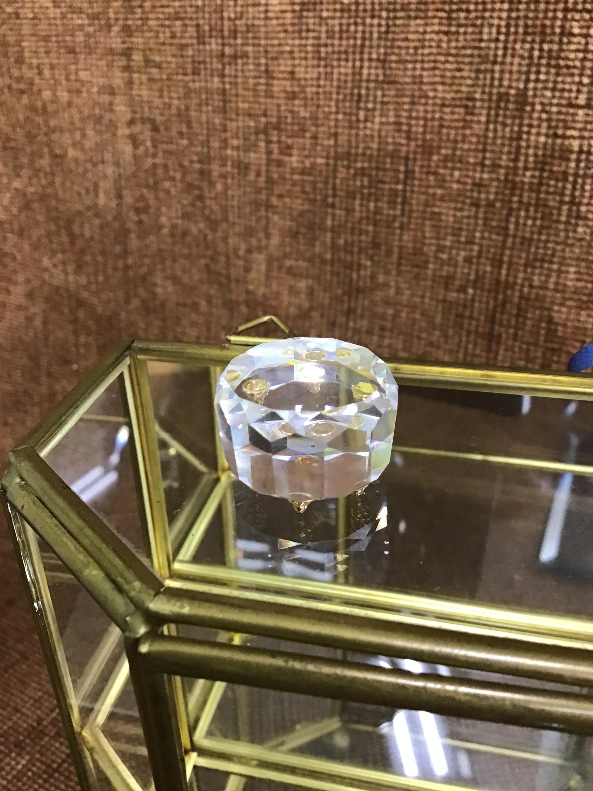 Swarovski Footstool Figurine