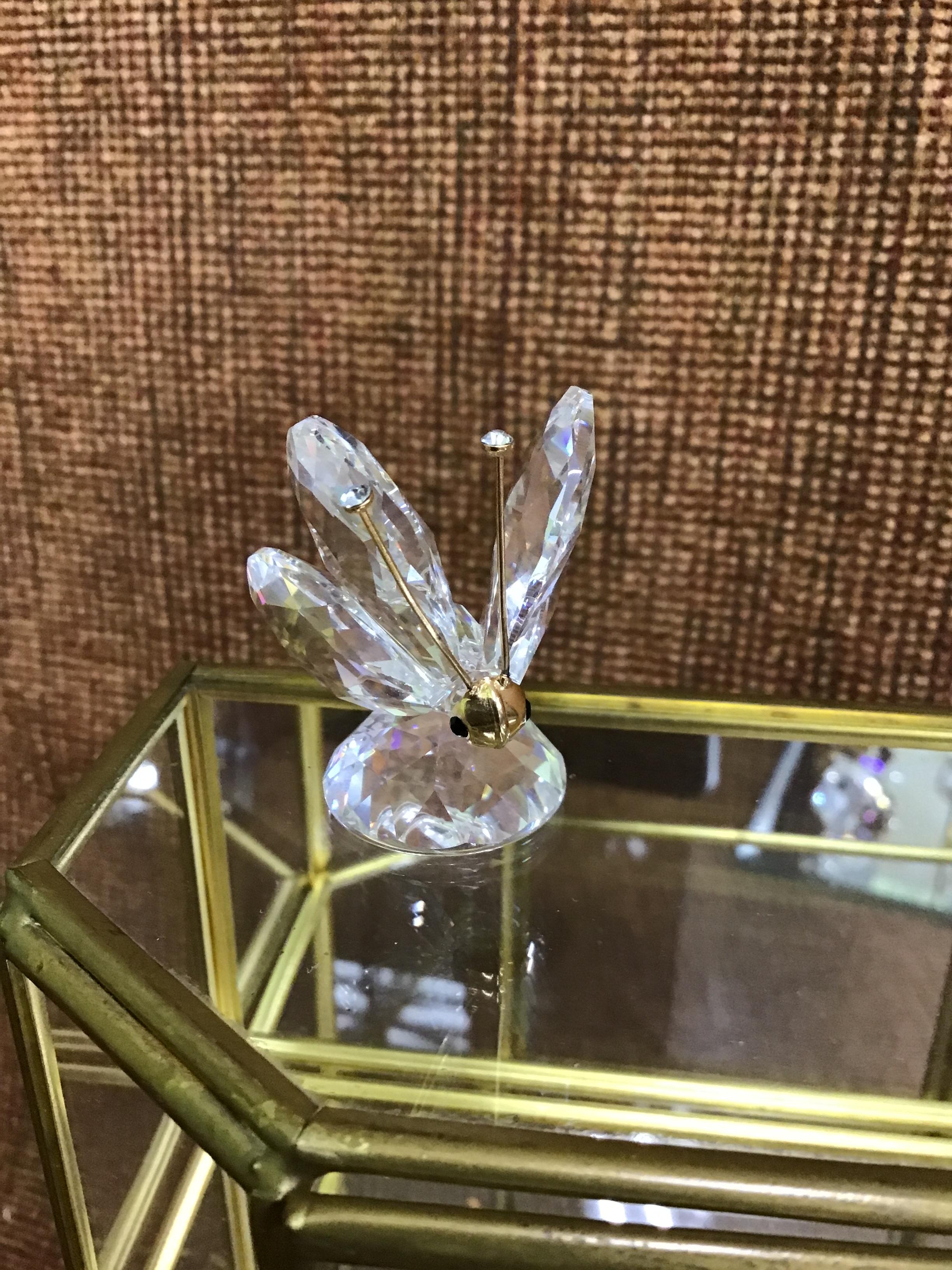 Swarovski Crystal Butterfly Figurine