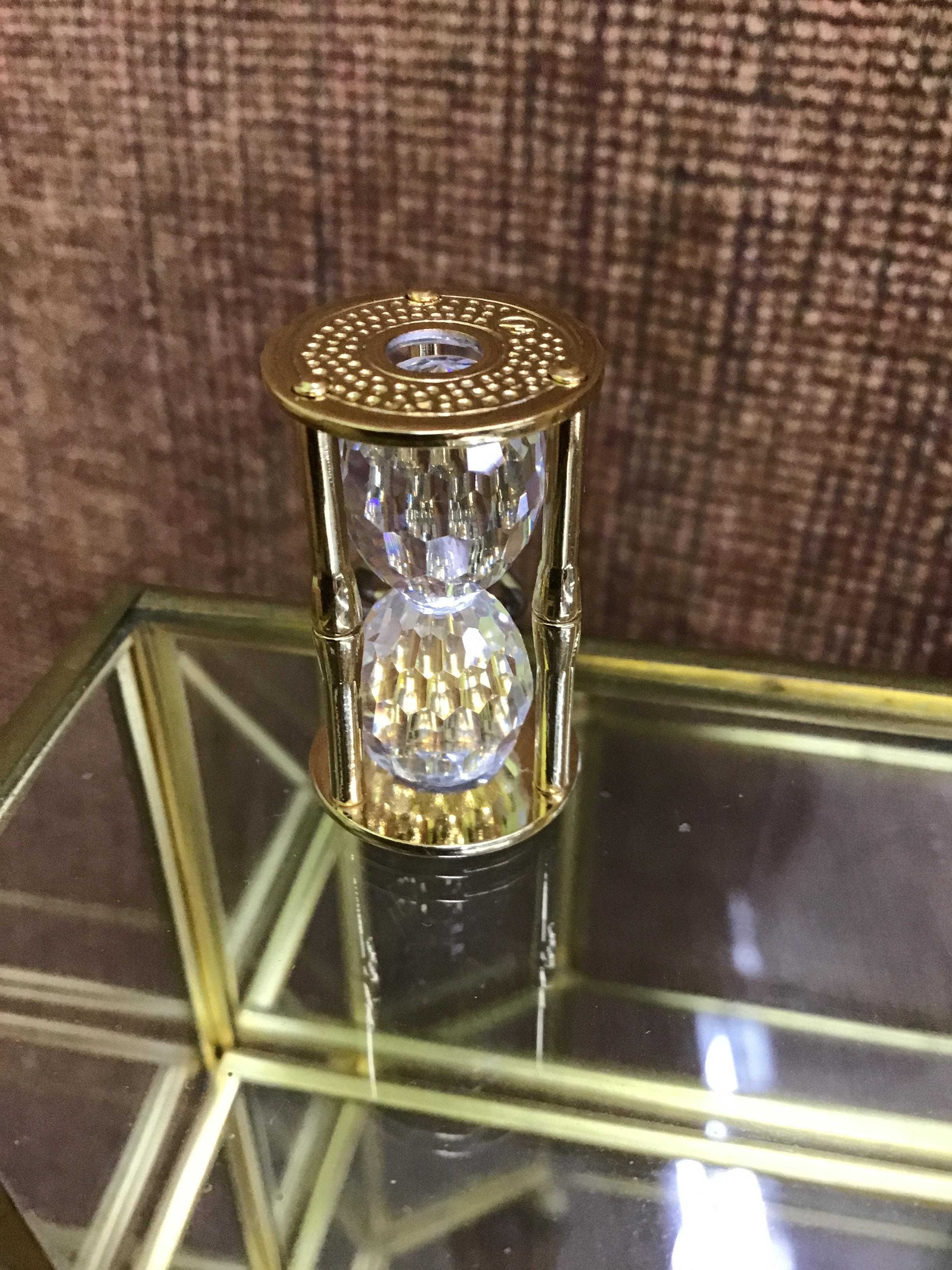Swarovski Hourglass Figurine
