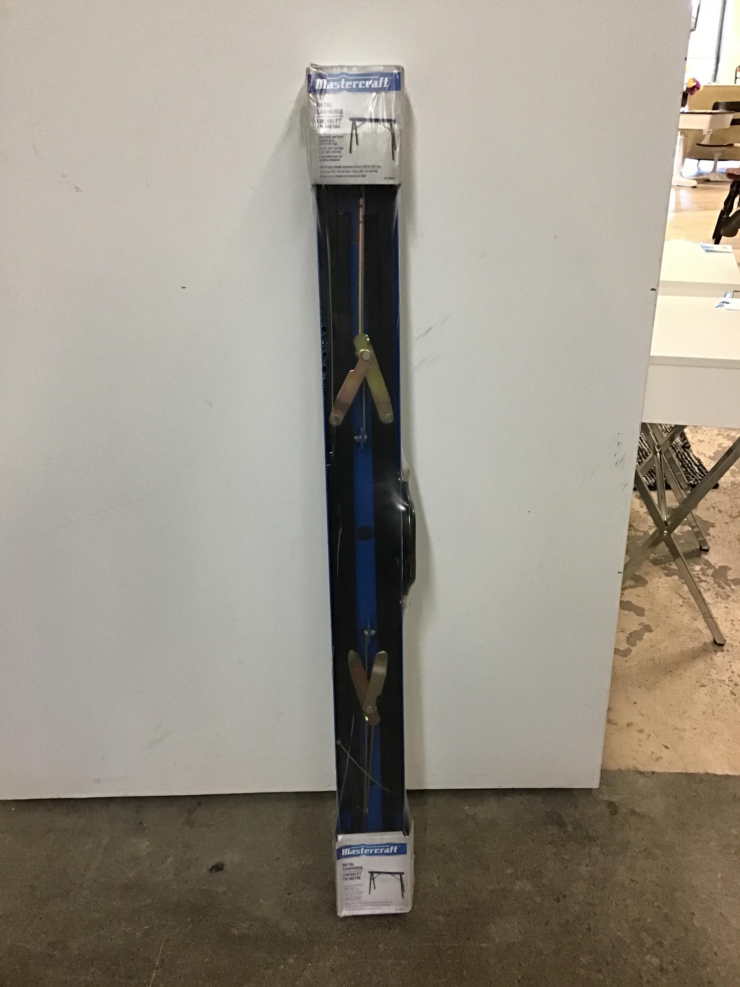 NEW! Mastercraft Metal Sawhorse