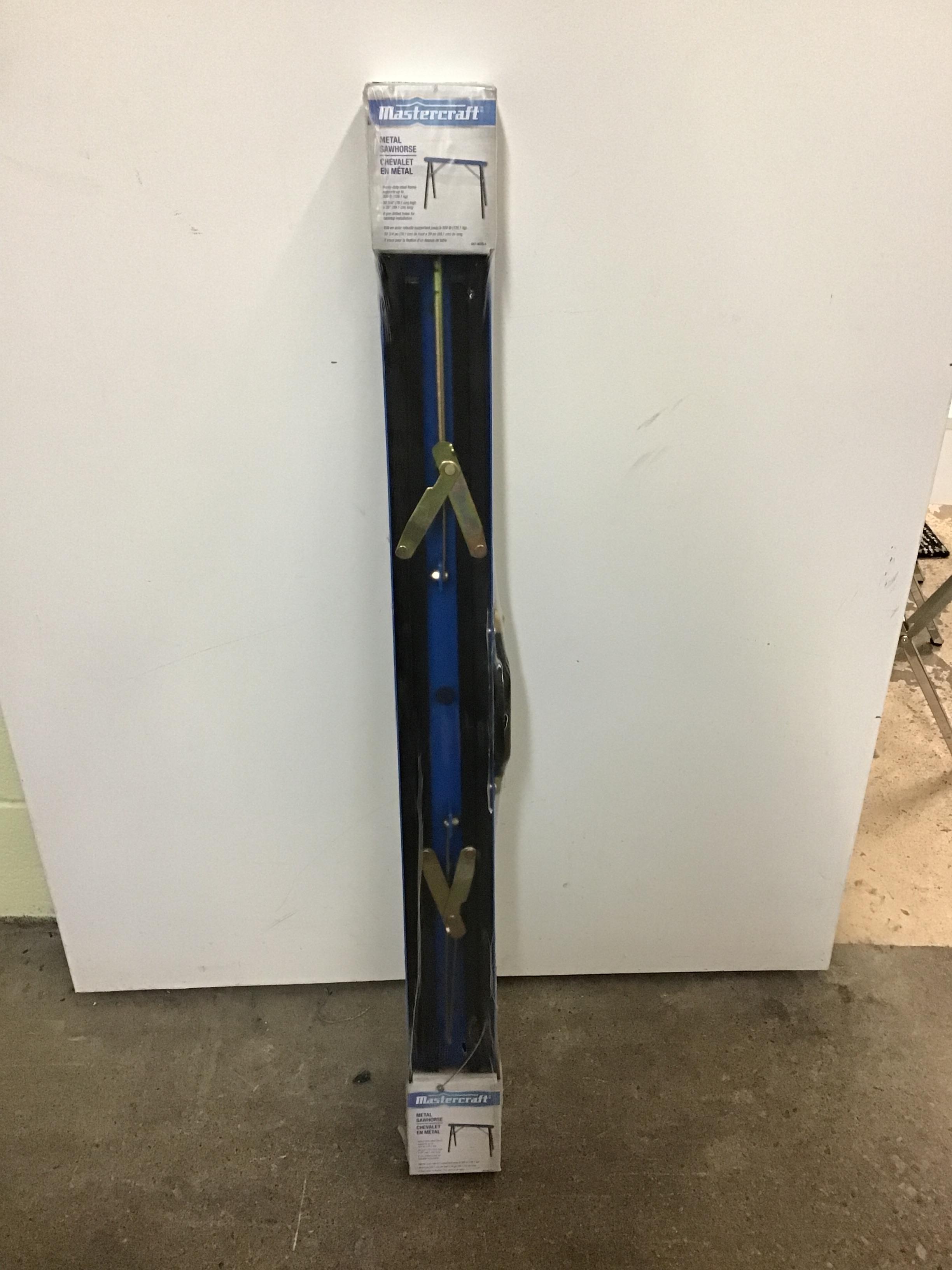 NEW! Mastercraft Metal Sawhorse