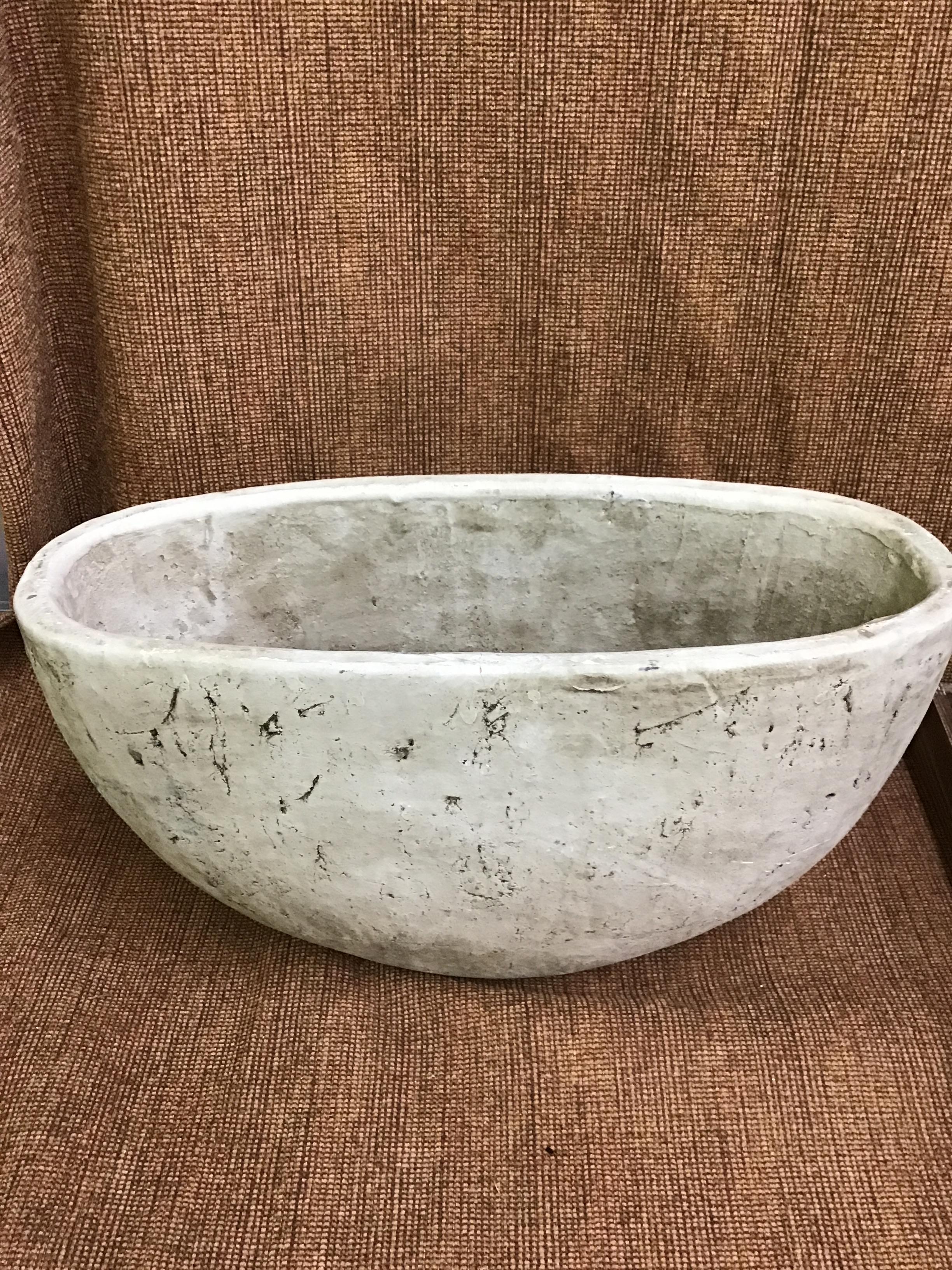 Distressed Stone Planter
