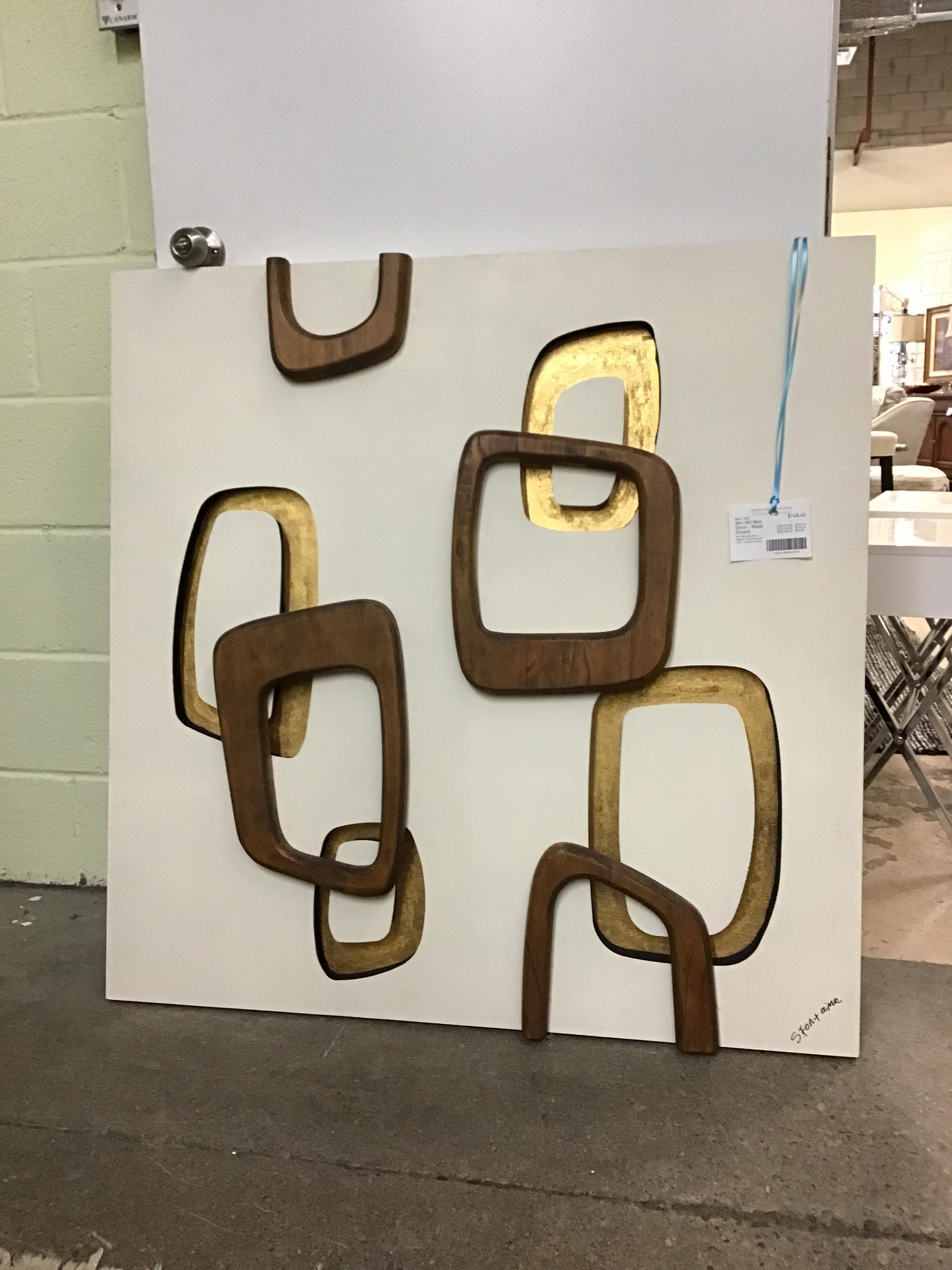 Ren-Wil Wall Decor – Wood Shapes