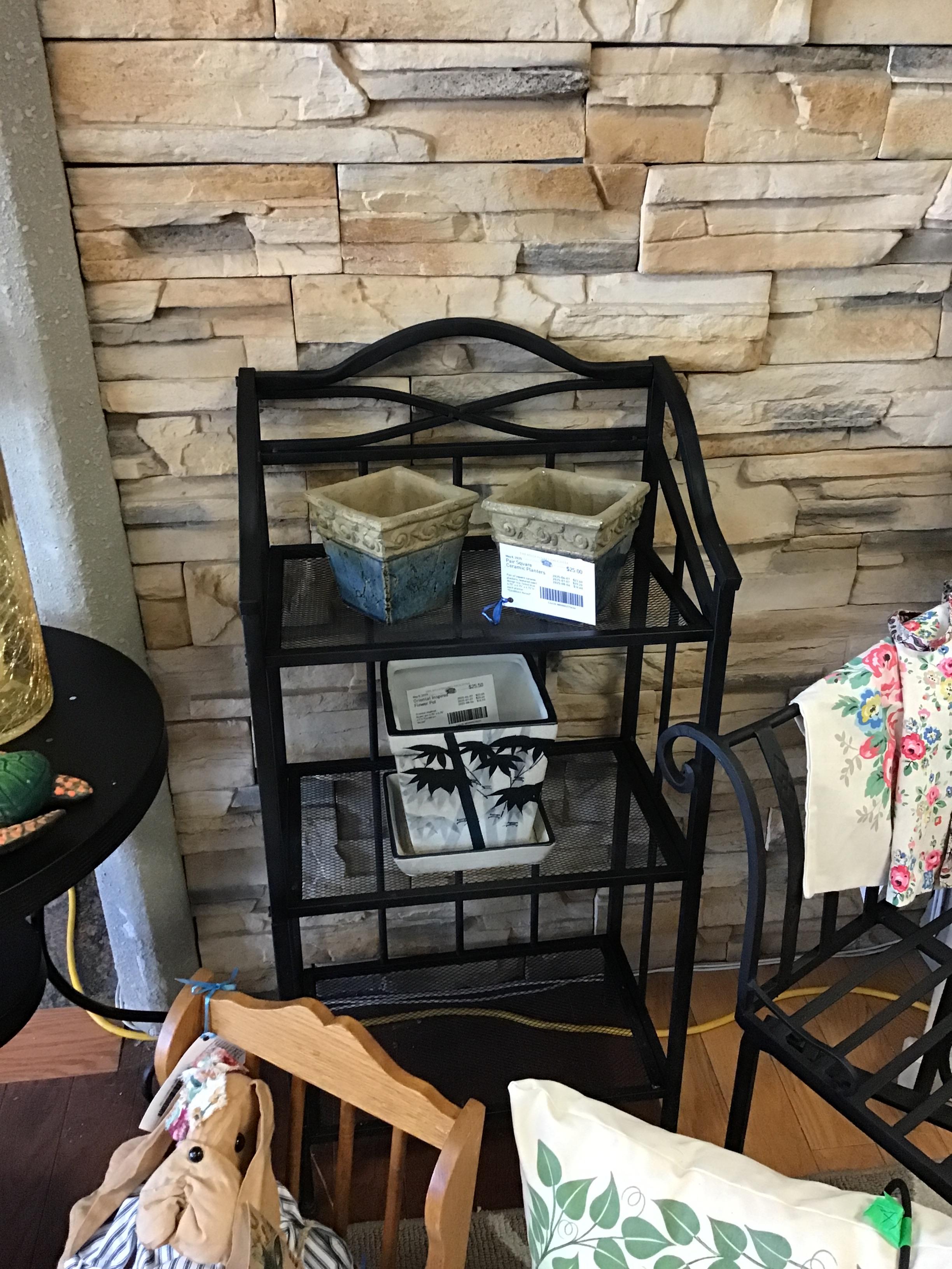 Tiered Metal Stand