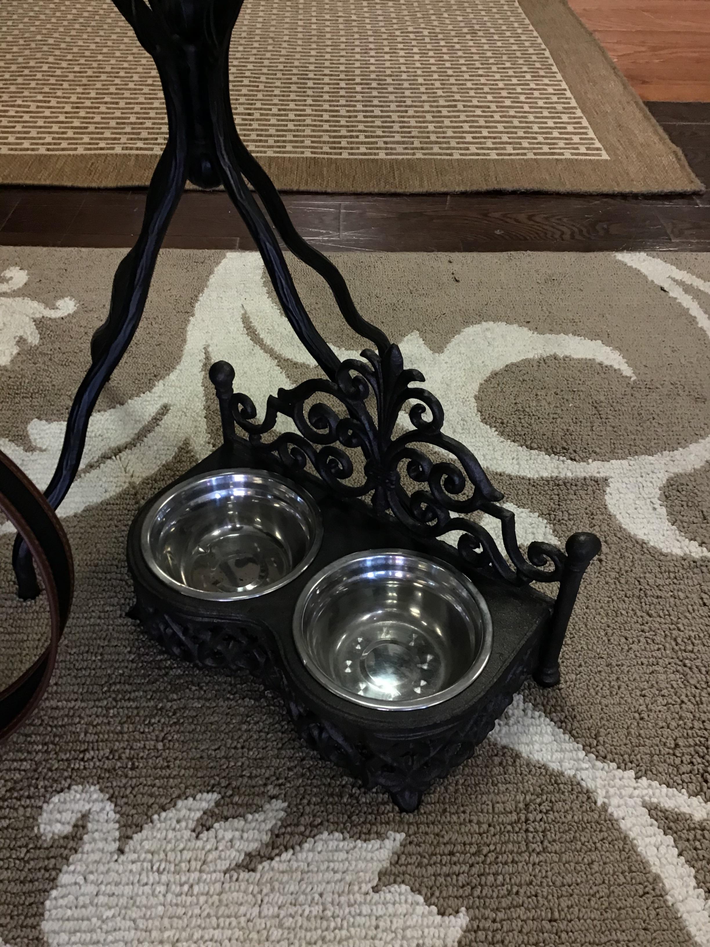 Cast Iron Pet Food & Water Bowls