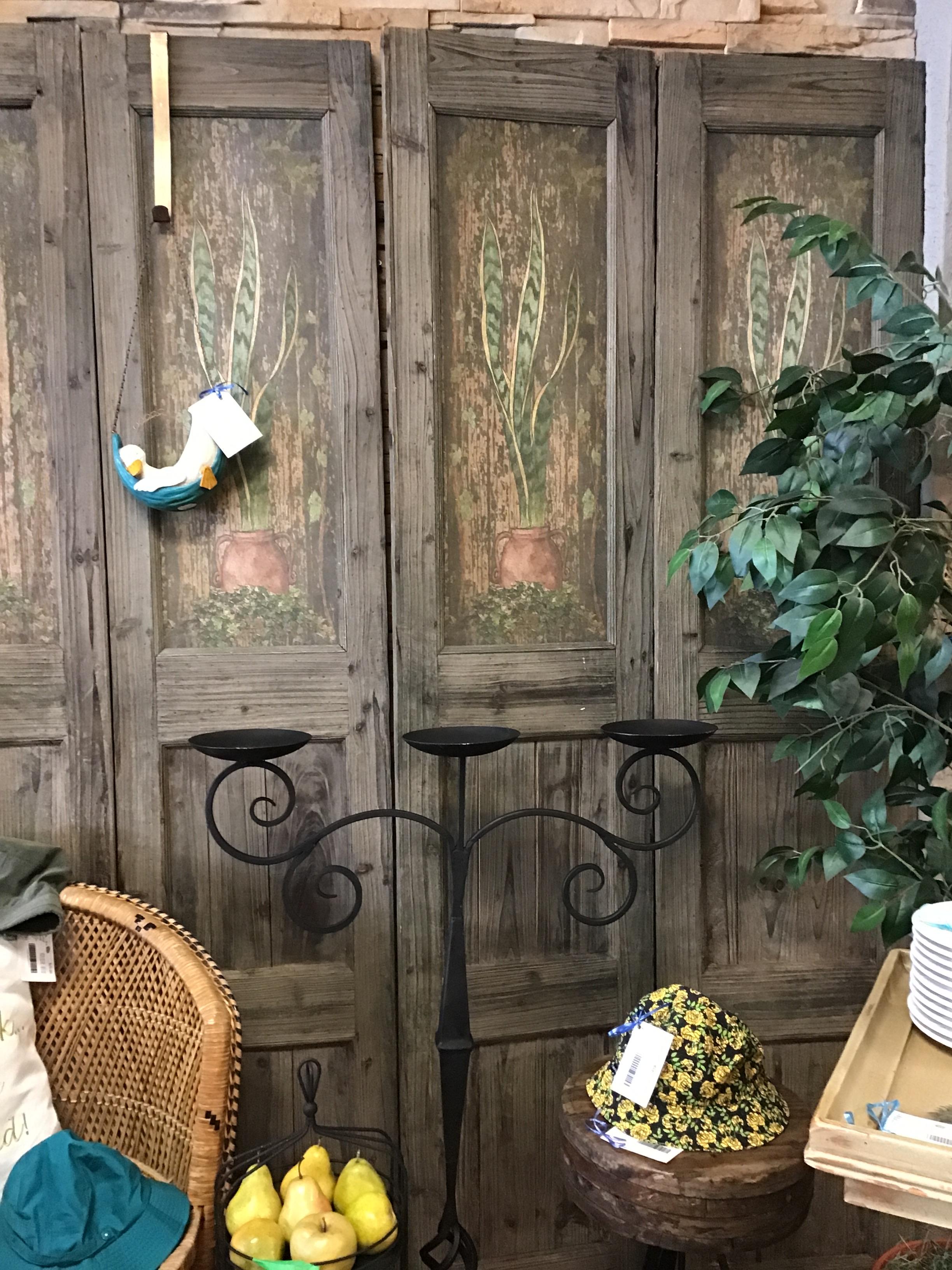 Distressed Look Decorative Wood Panel