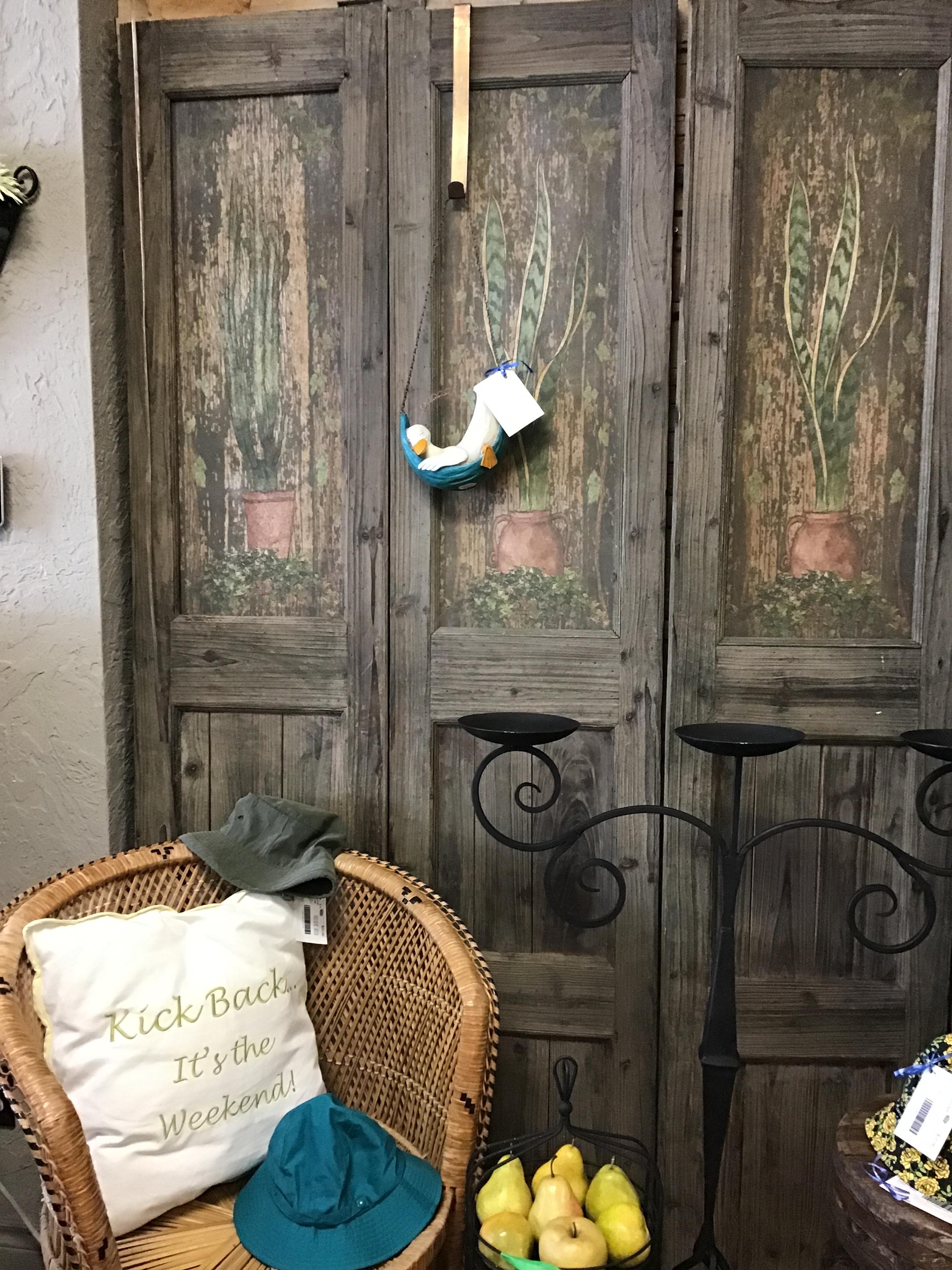 Distressed Look Decorative Wood Panel