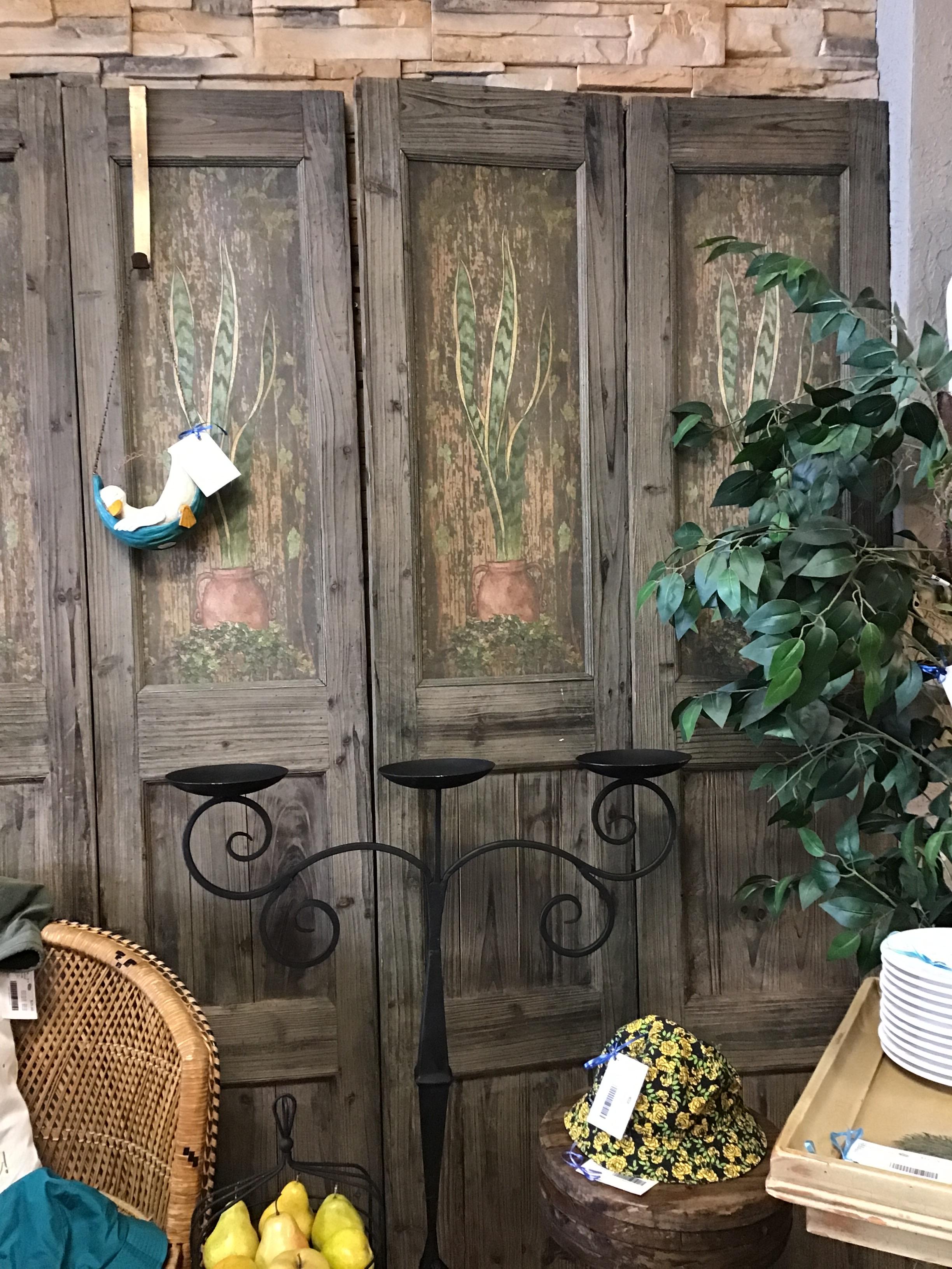 Distressed Look Decorative Wood Panel
