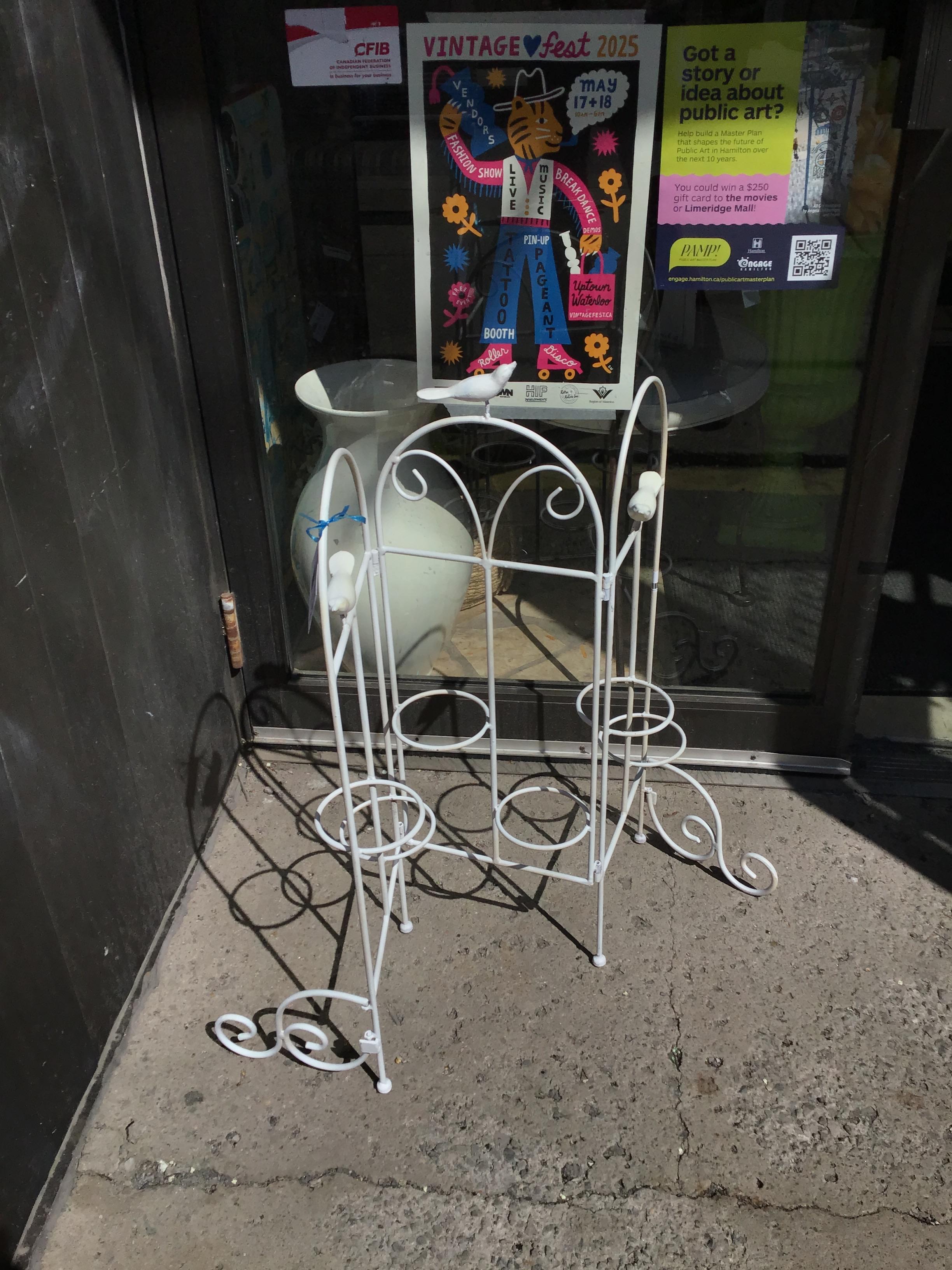 Decorative Metal Plant Stand