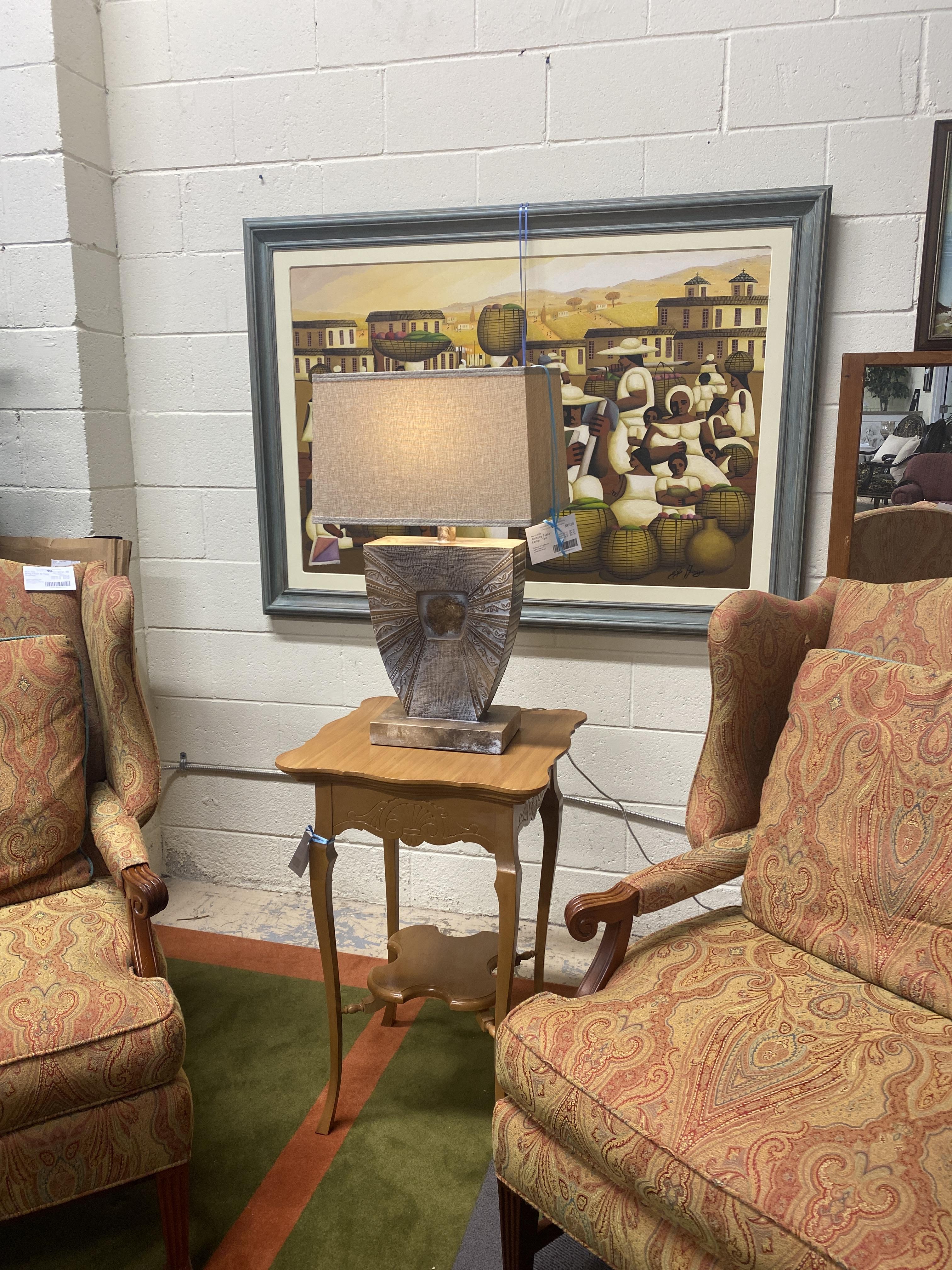 Anthony Table Lamp –  Tan