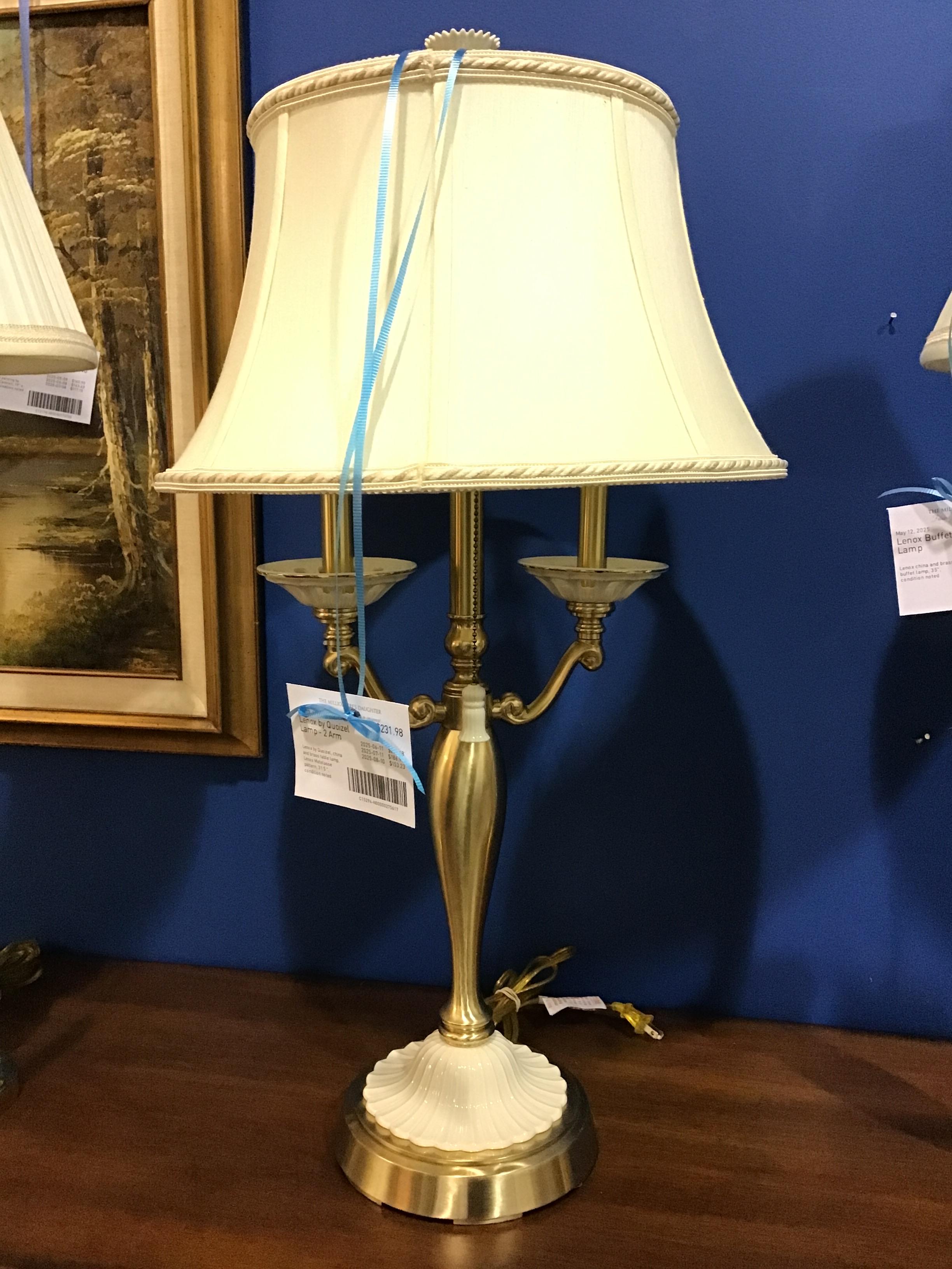 Lenox by Quoizel Lamp – 2 Arm