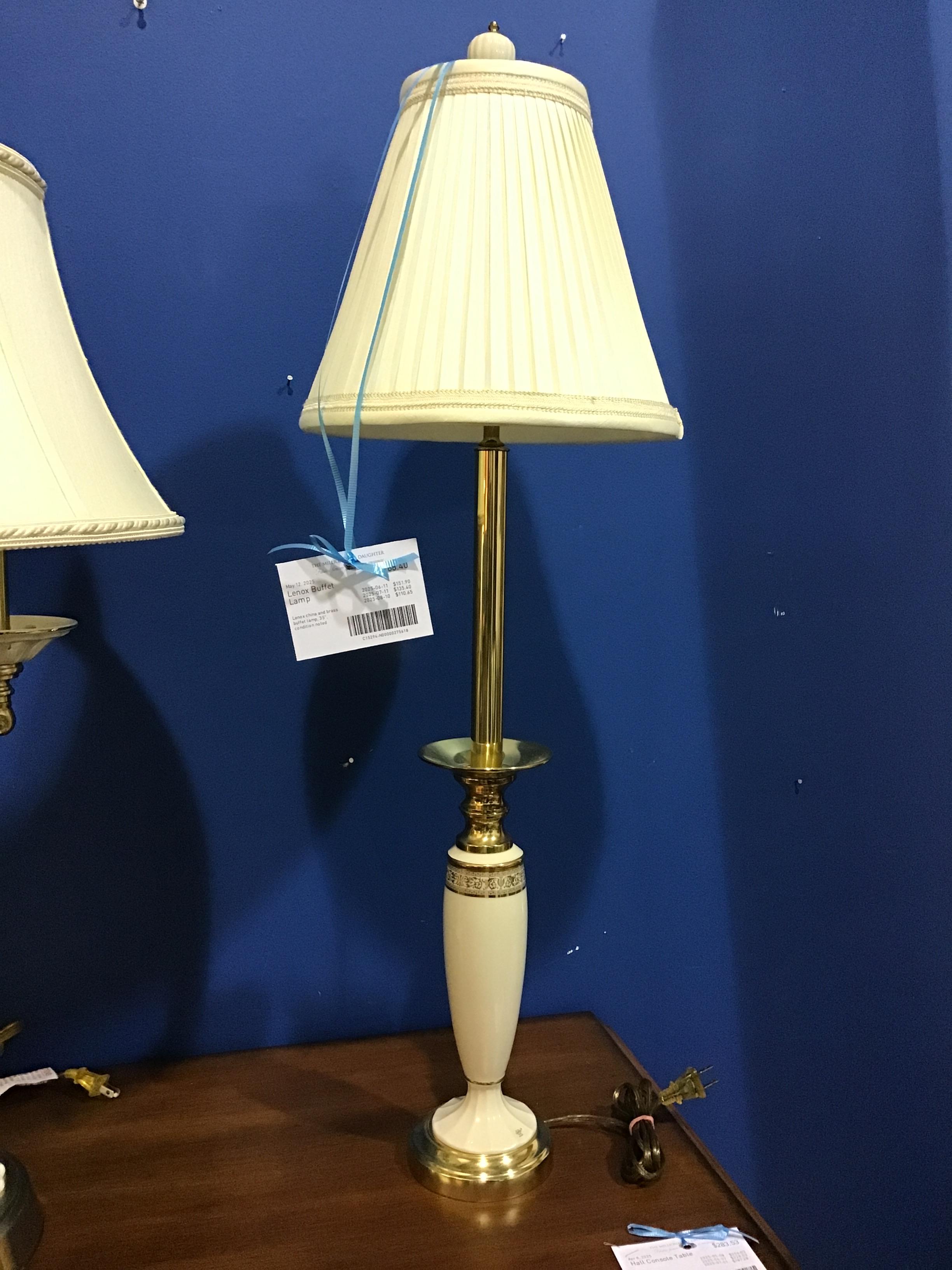Lenox Buffet Lamp