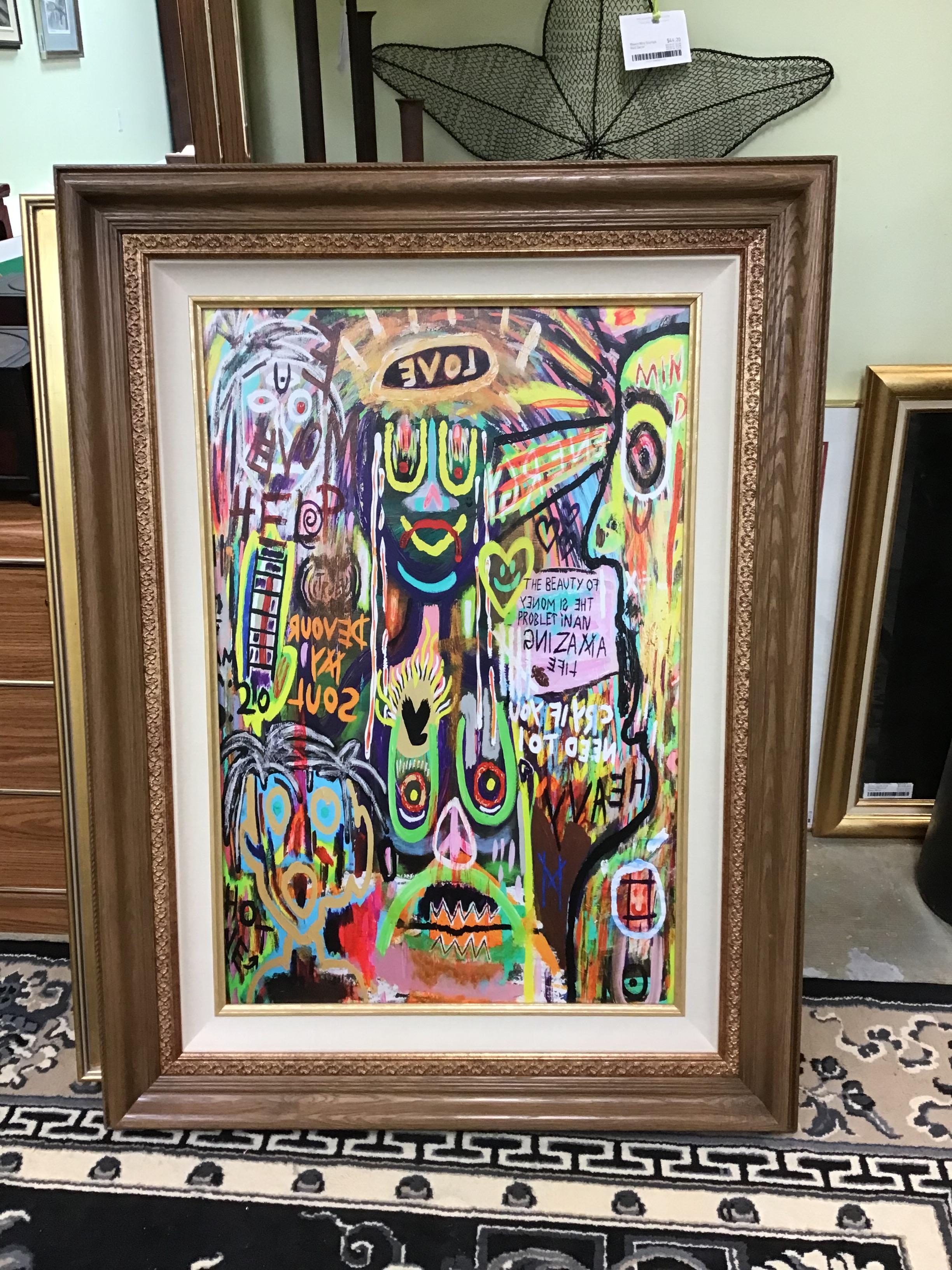 Love Graffiti Art Print
