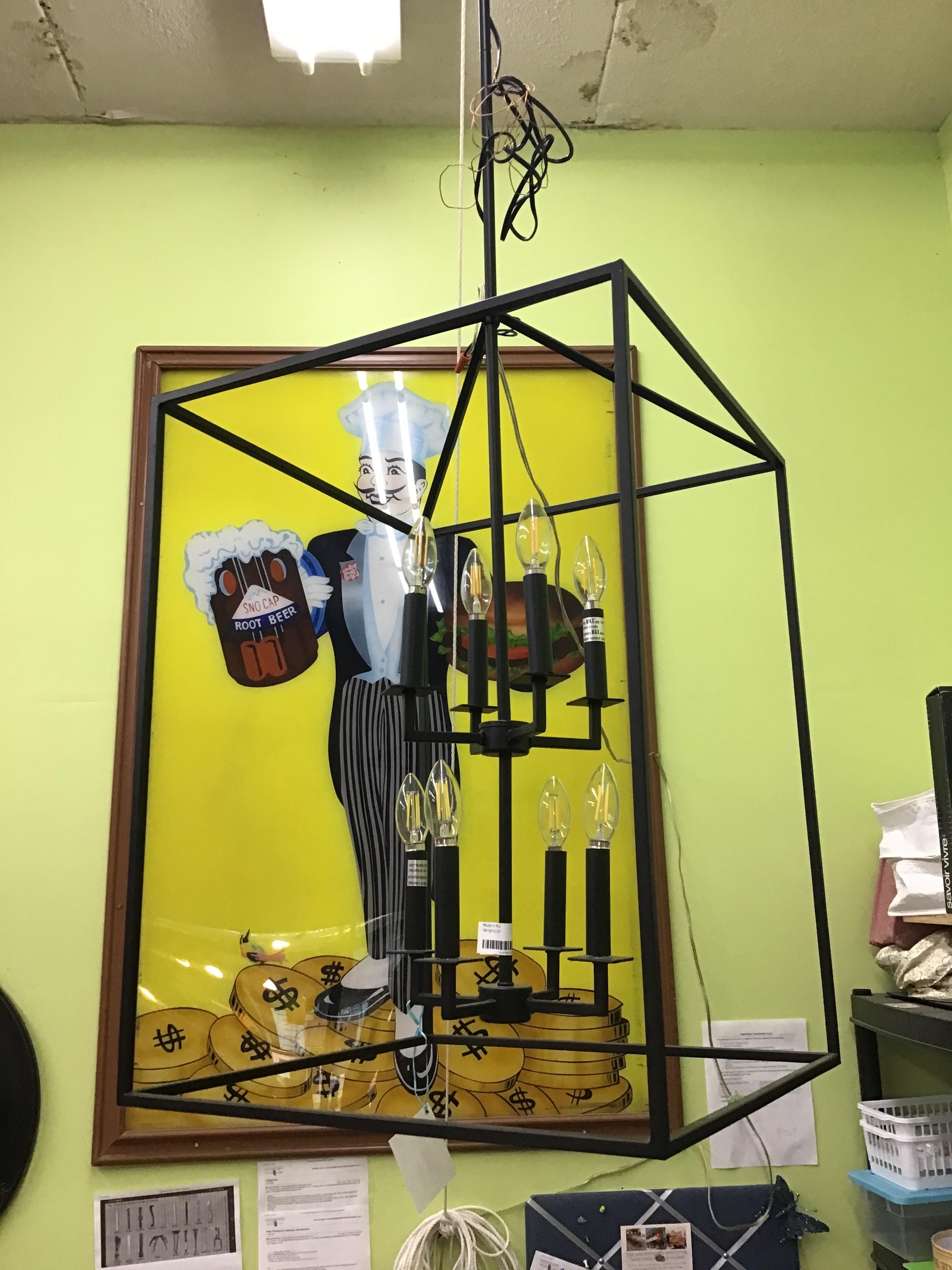 Modern Metal Hanging Light