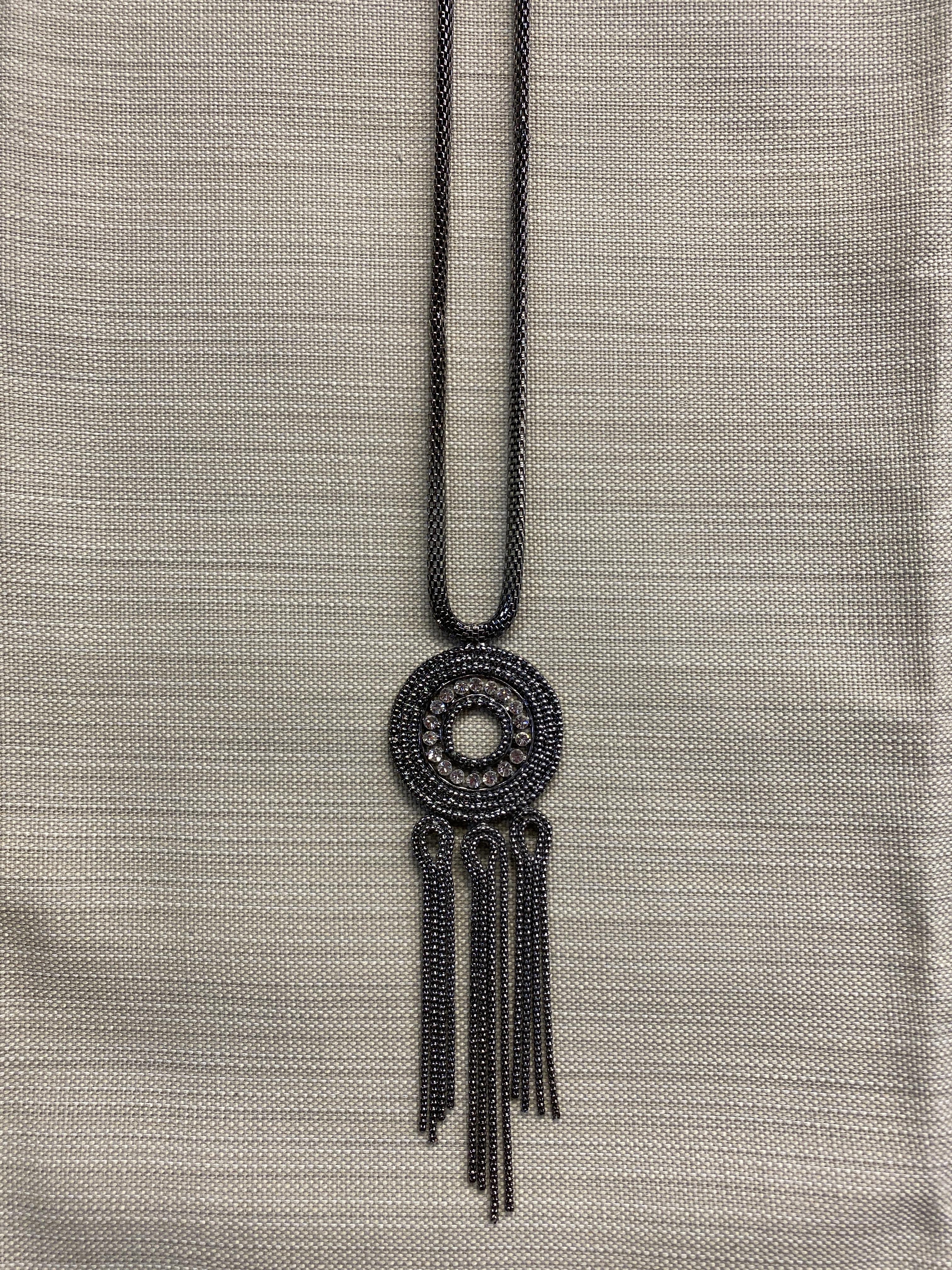 Necklace – Metal Medallion