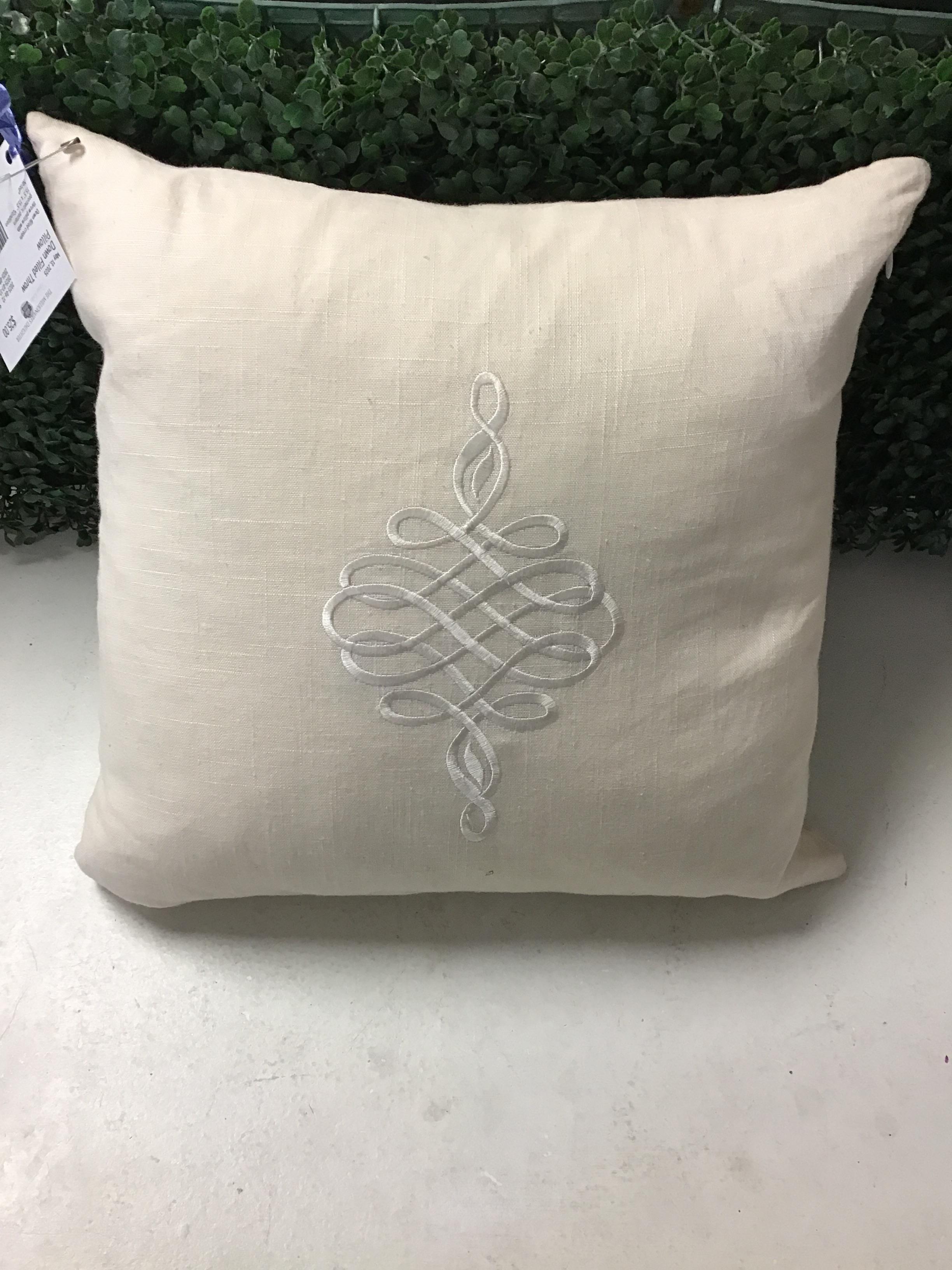 Down Filled Throw Pillow