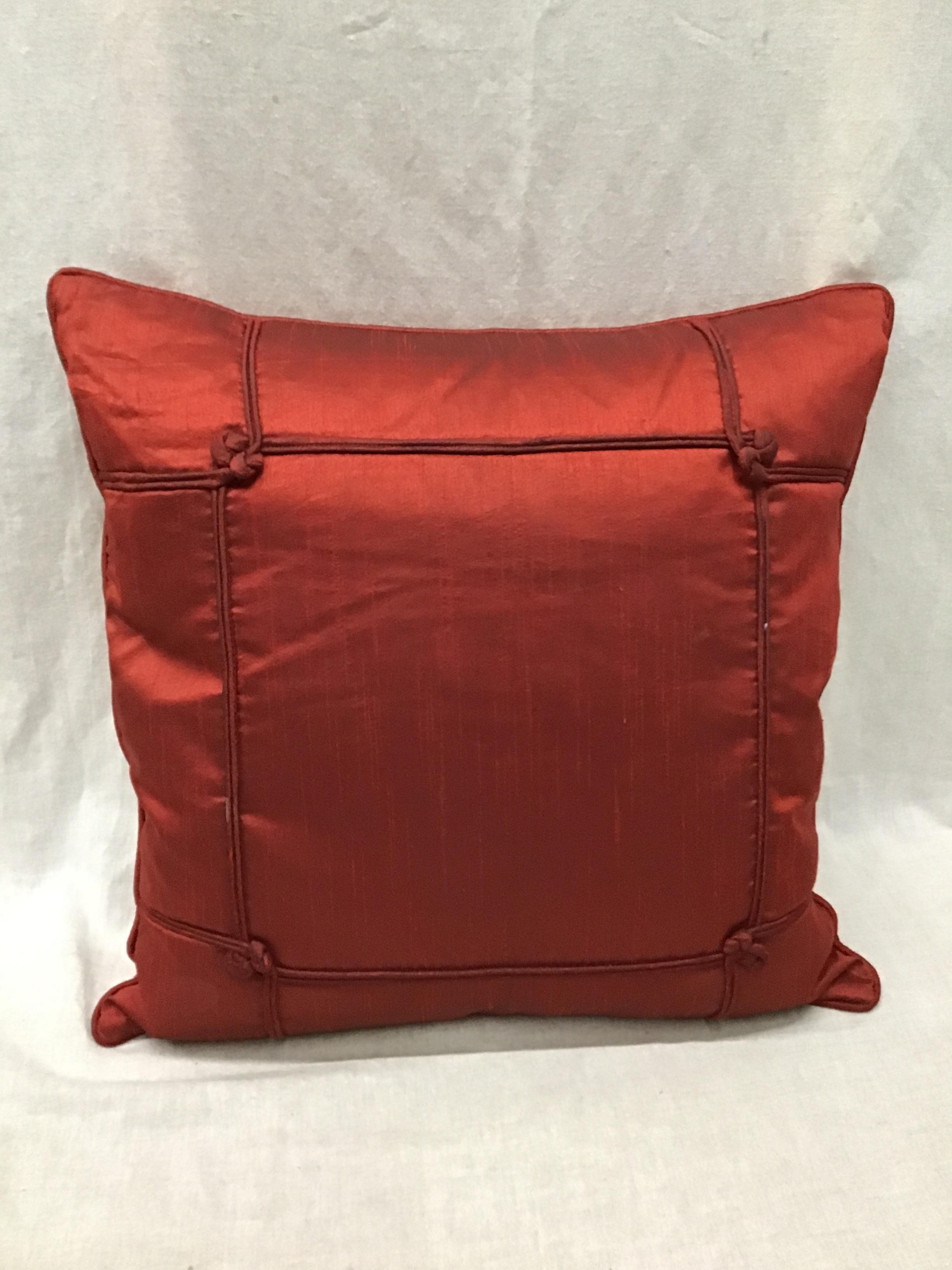 Crimson 20″ Pillow