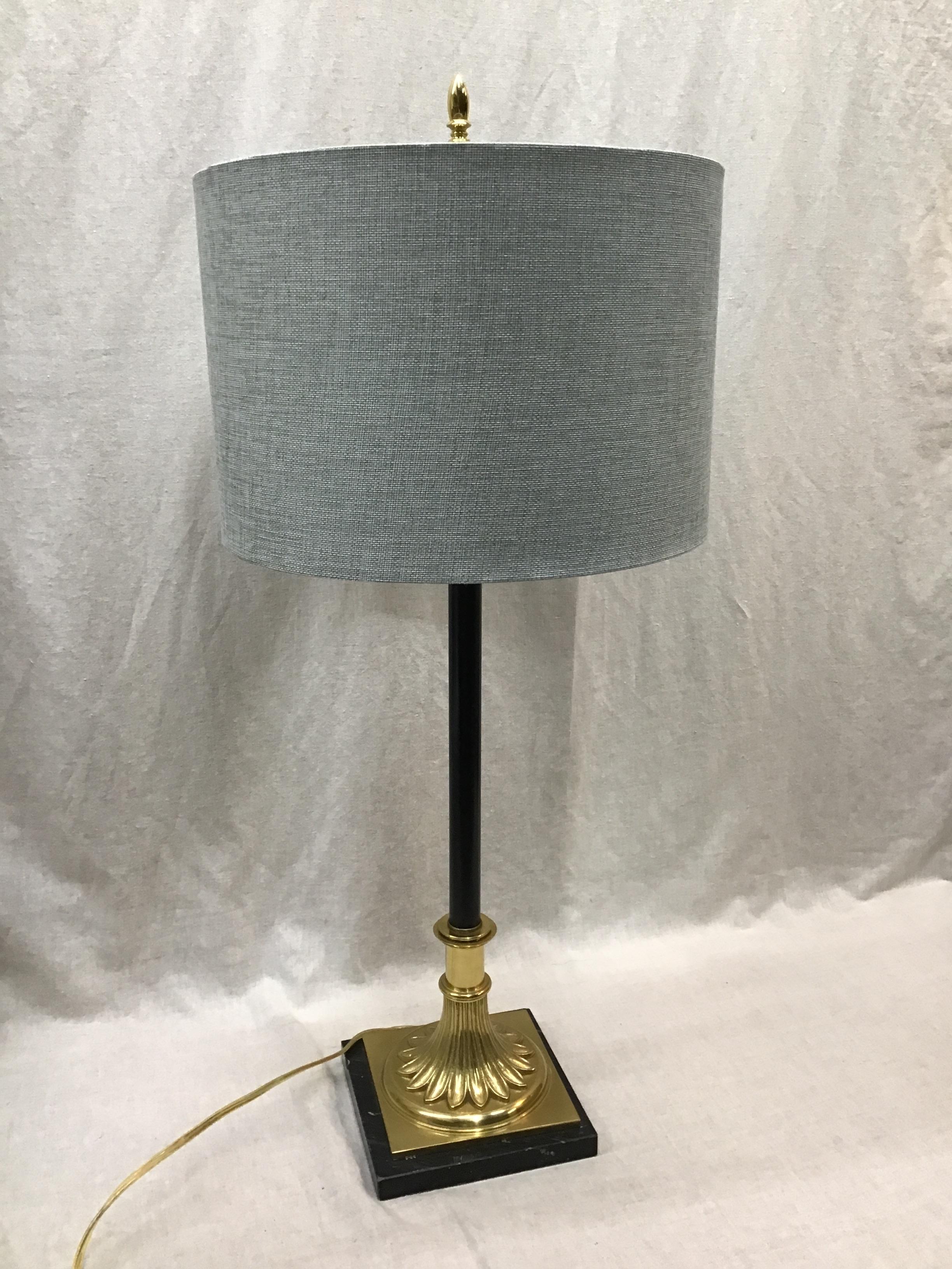 Black & Brass Lamp