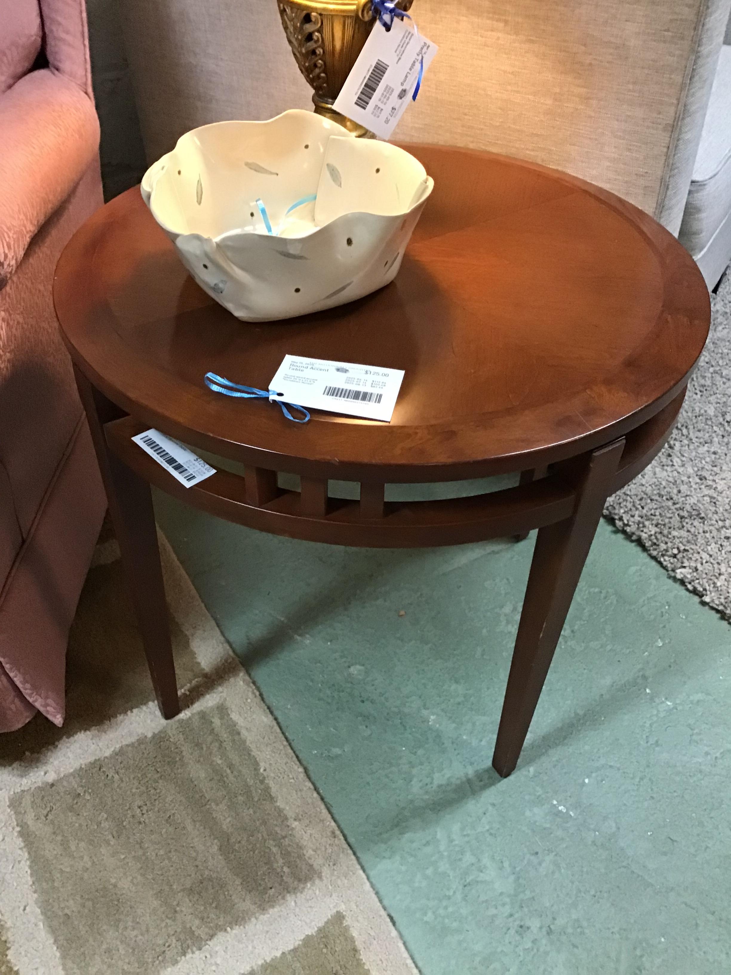 Round Accent Table