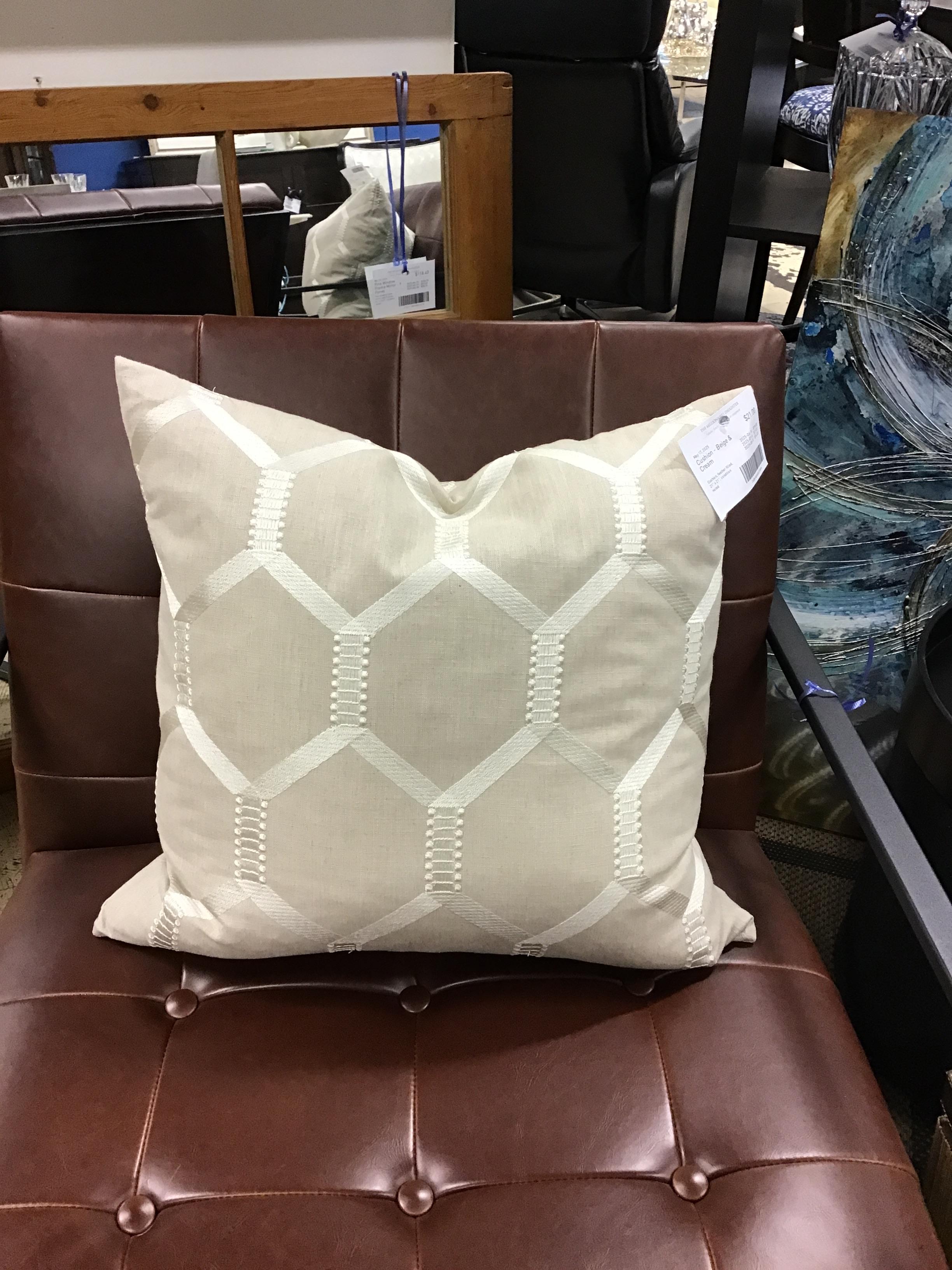Cushion – Beige & Cream