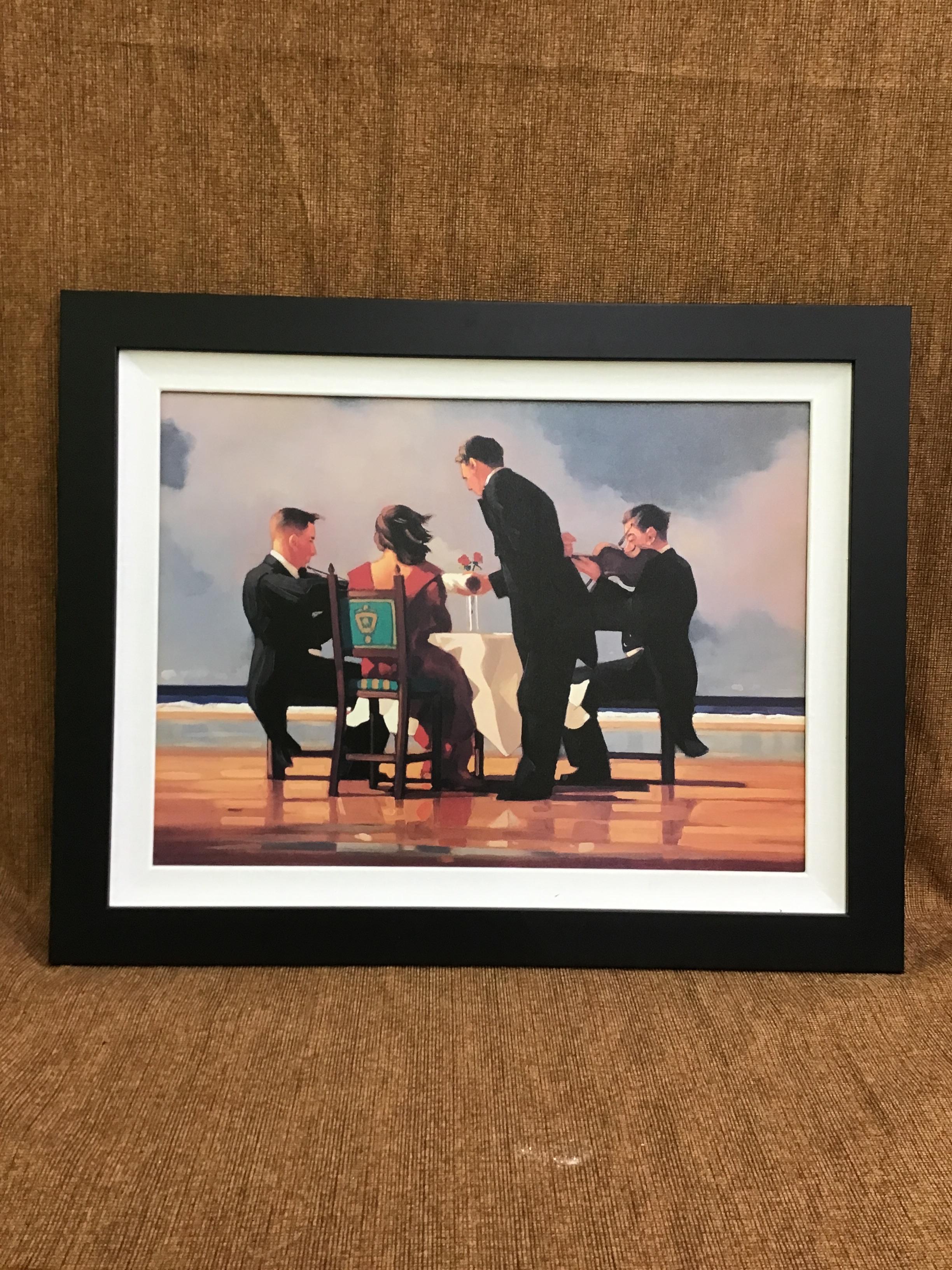 Jack Vettriano ‘Elegy For The Dead Admiral  Framed Print