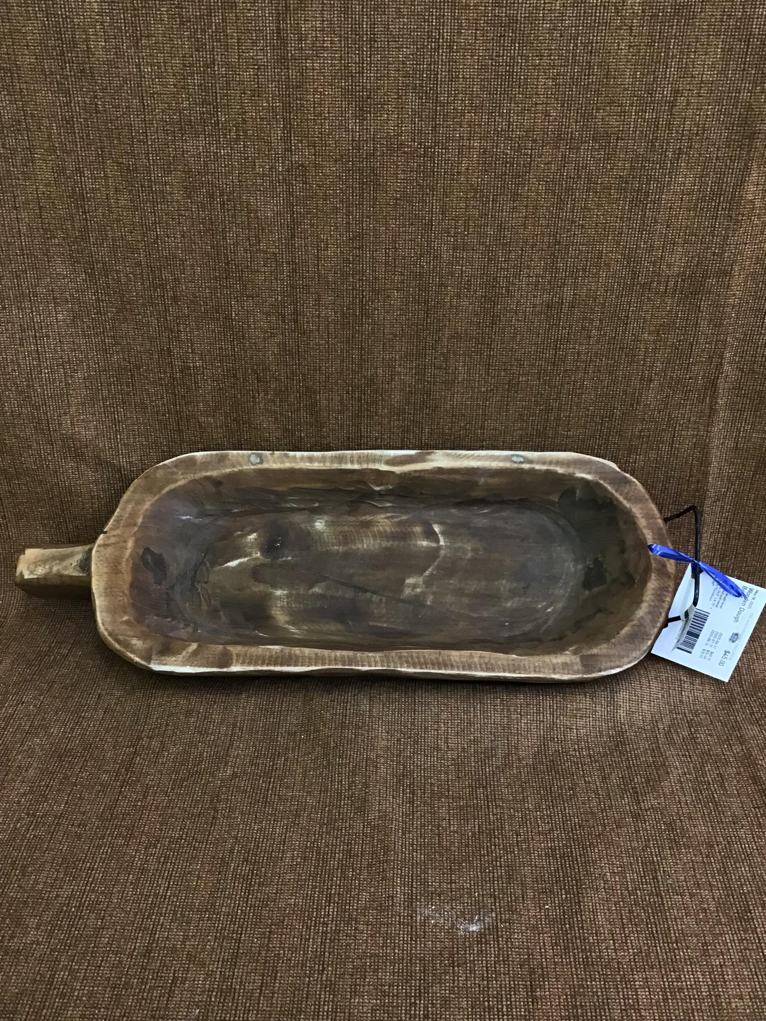 Wooden Dough Bowl