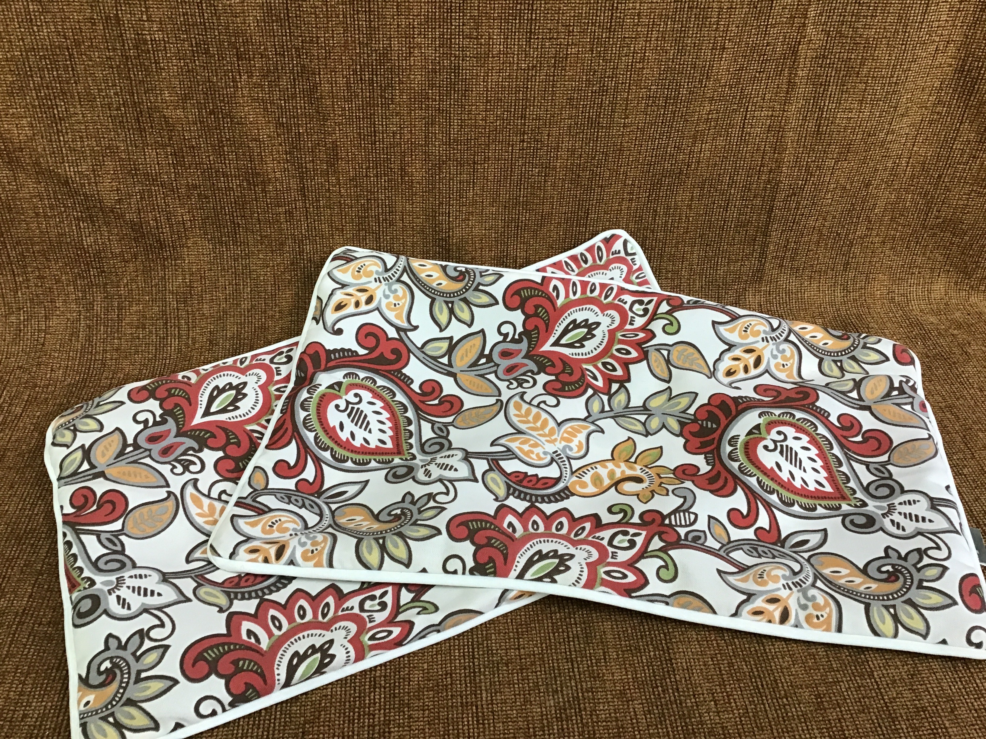 Pair Outdoor Pillowcases (2)- 19″ x 11.5″