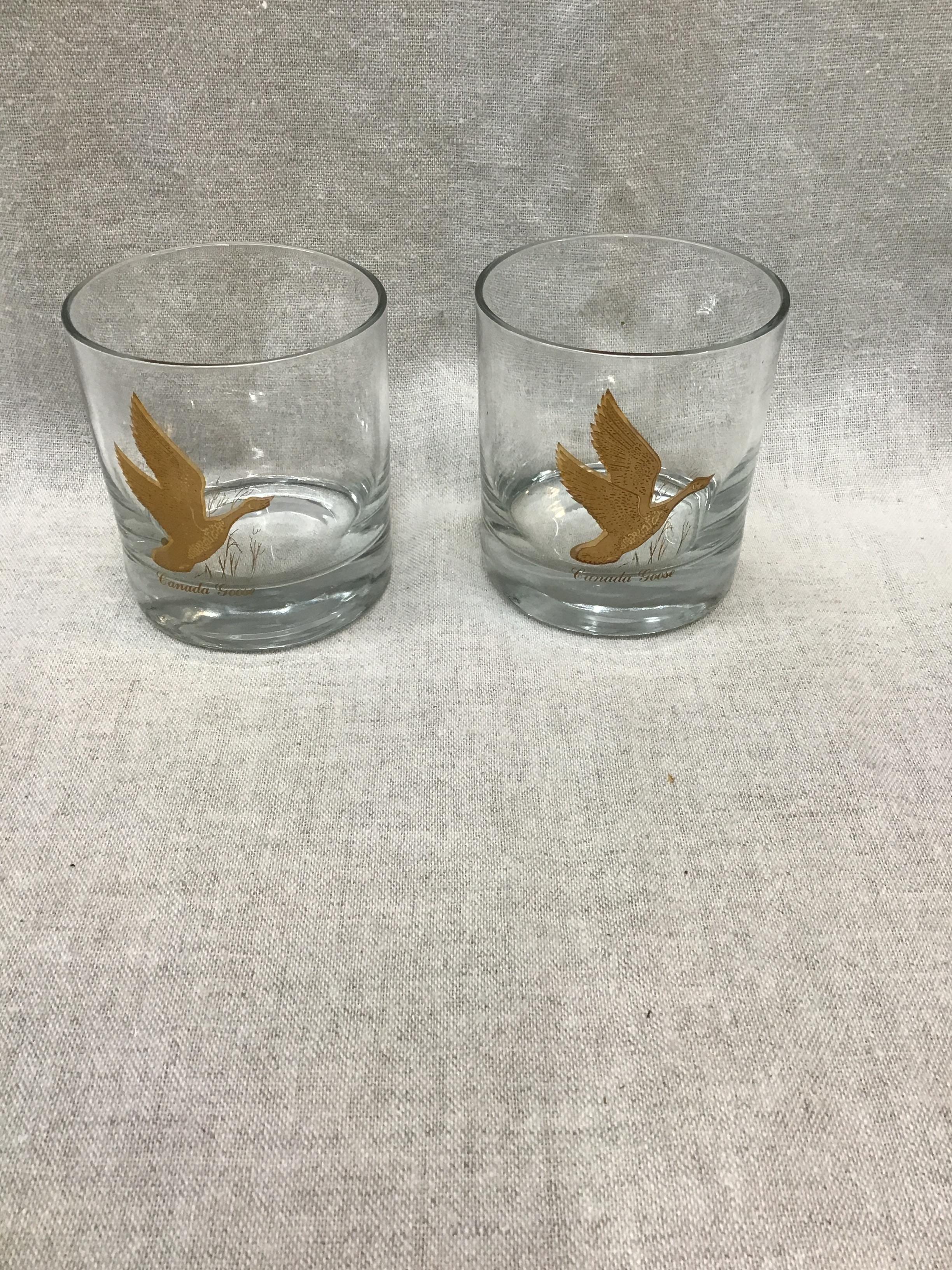 PR. of Vintage “Canada Goose” Tumblers