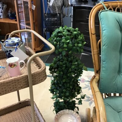 Decorative Topiary Tree in Planter