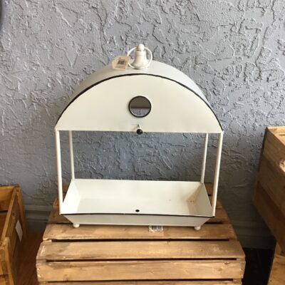New! Cute Metal Bird Feeder