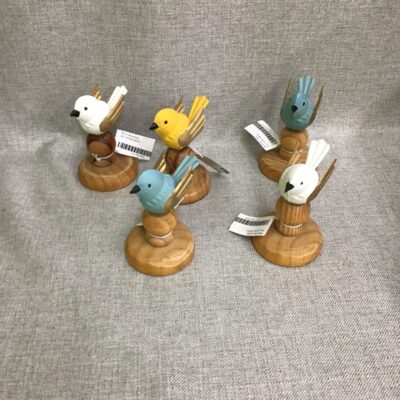 New! Assorted Decorative Birds
