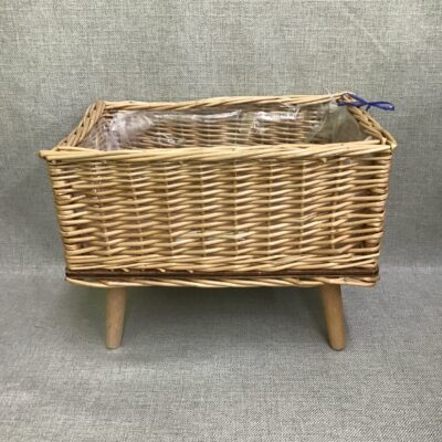 New! Wicker Planter Box
