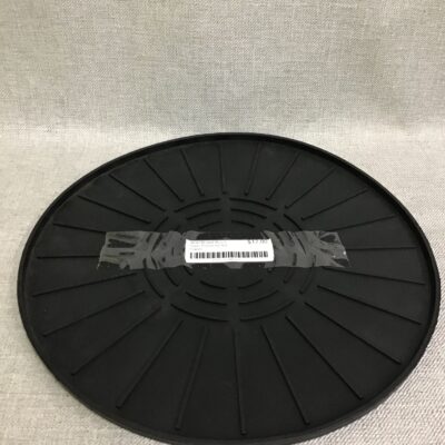 New! Round Black Floor Protector for Plants
