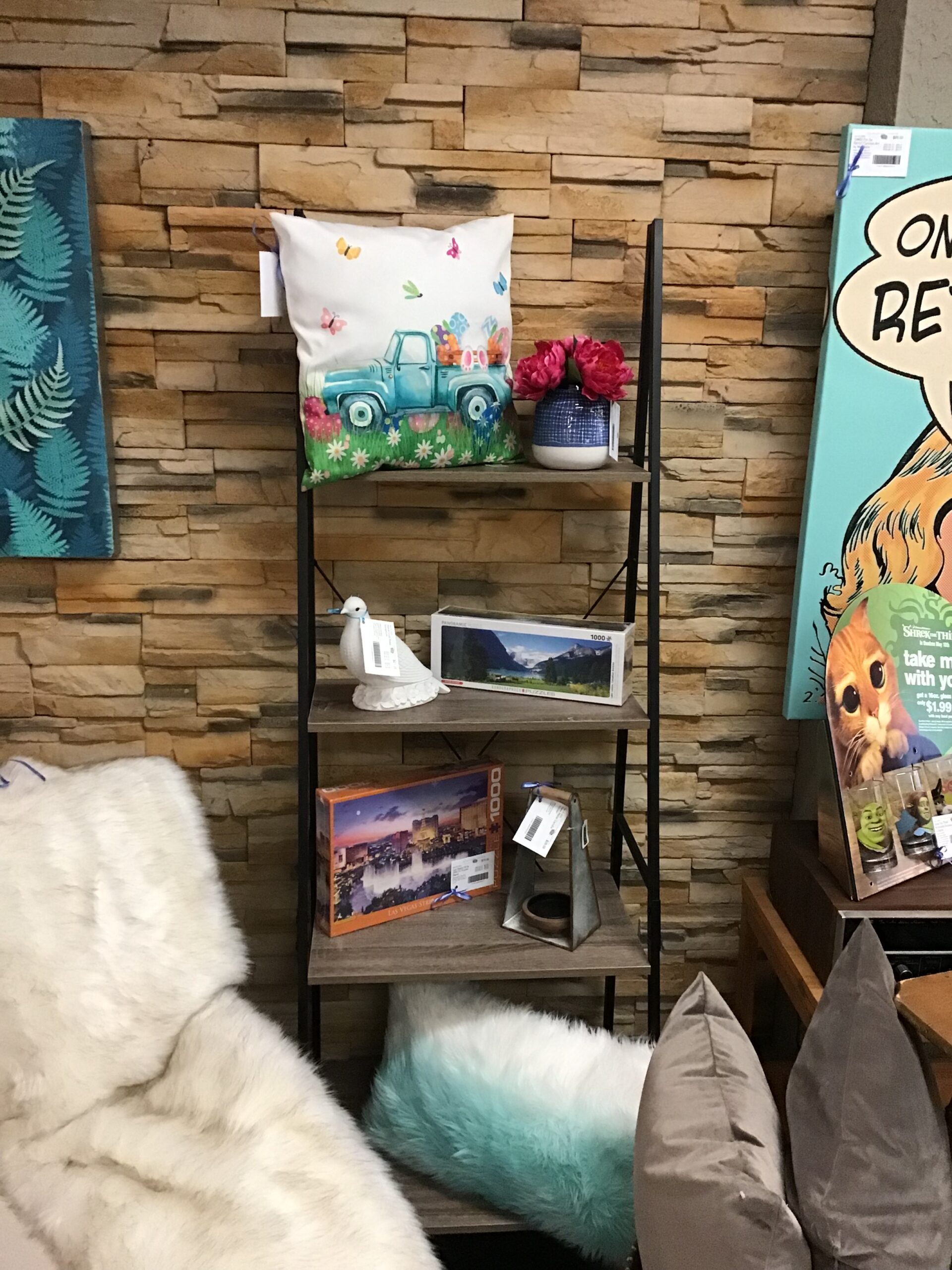 Modern Ladder Bookshelf
