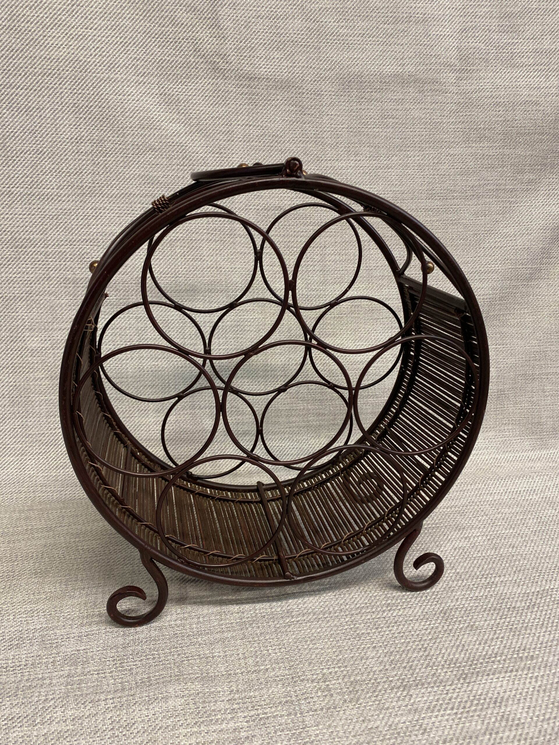 Wine Rack Round 7 Bottle Wine Rack - Round » The Millionaire’s Daughter