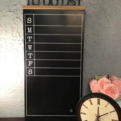New! Metal To Do List Wall Art
