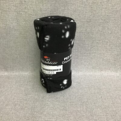 New! Pet Blanket- Black