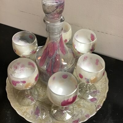 Beautiful Glass Drinking Set (7pcs)
