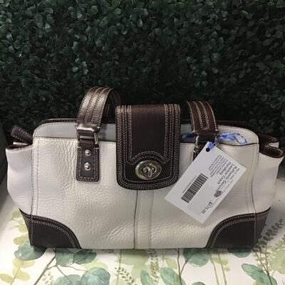 Authentic Genuine Leather Coach Handbag