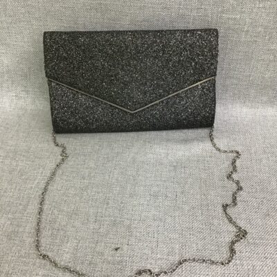 Silver Sparkly Evening Bag