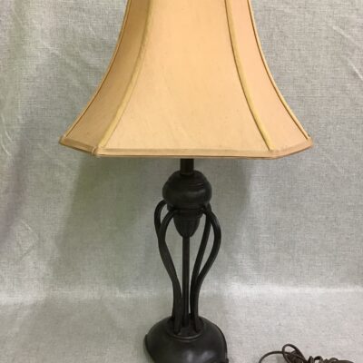 Dark Metal Table Lamp- 29″h