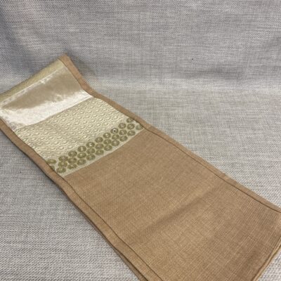 Reversible Table Runner – Beige
